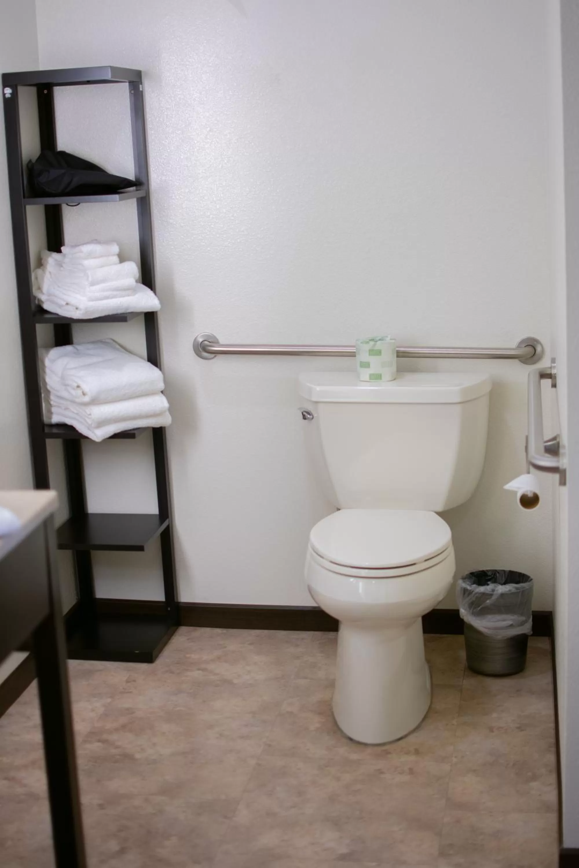 Toilet in Boarders Inn & Suites by Cobblestone Hotels - Syracuse