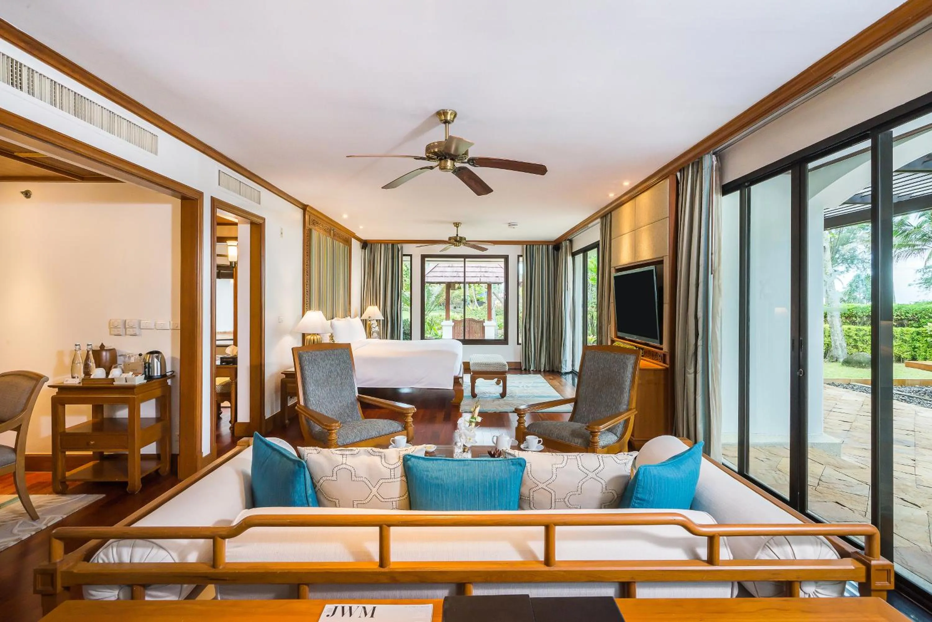 Bed in JW Marriott Phuket Resort and Spa