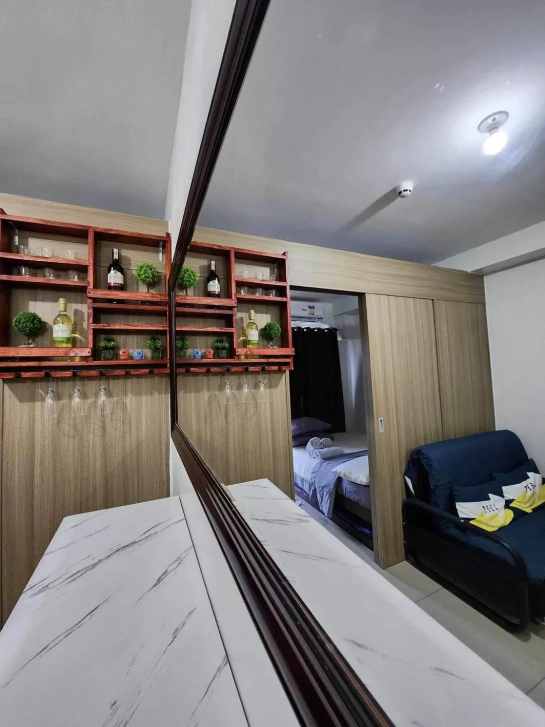 Dining area in NorChel's Staycation near Mall of Asia