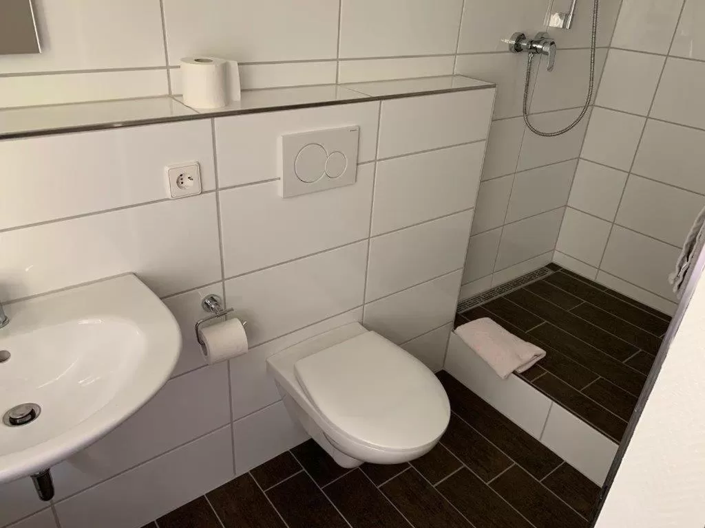 Bathroom in Hotel Cafe Waldeck