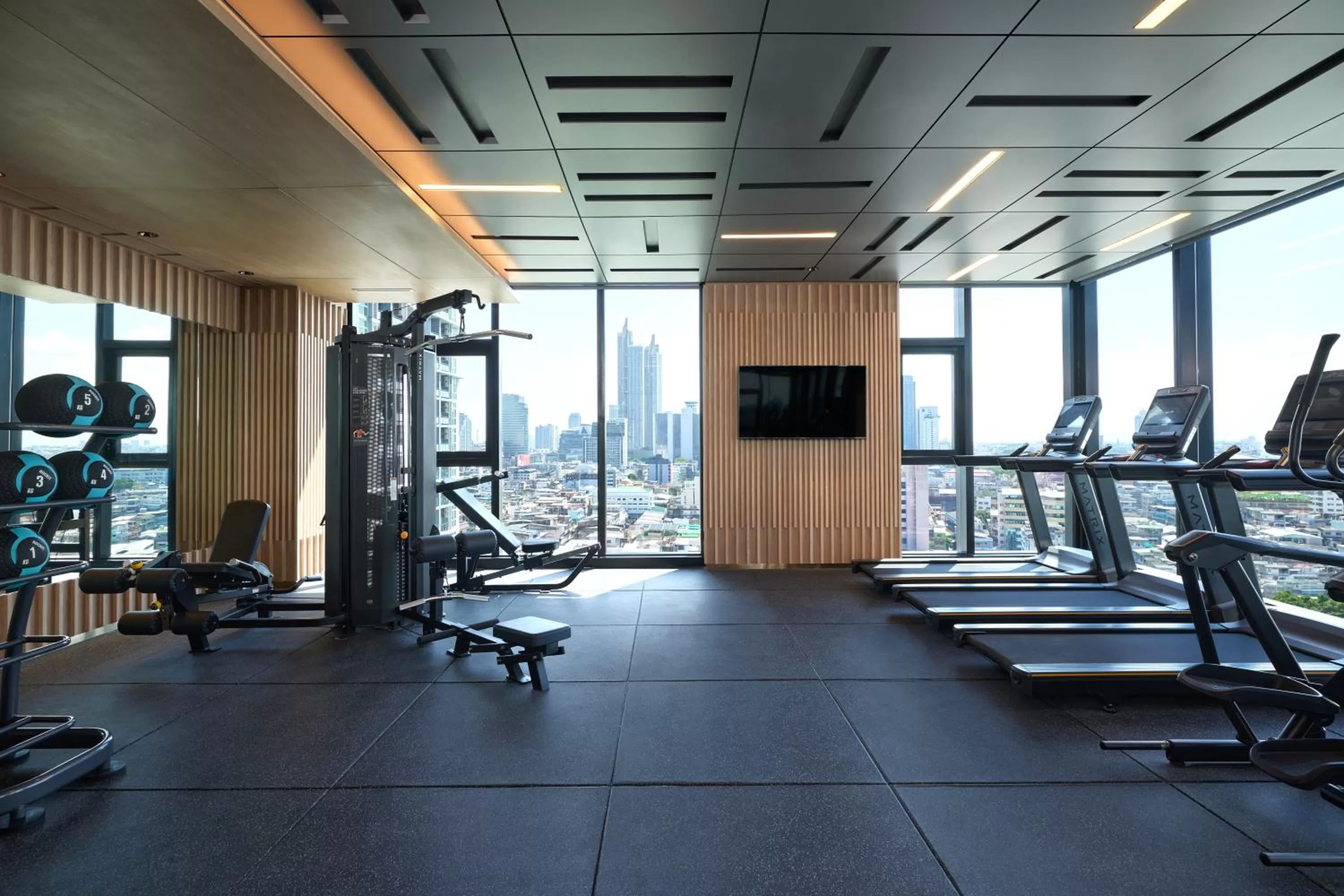 Fitness centre/facilities in dusitD2 Samyan Bangkok