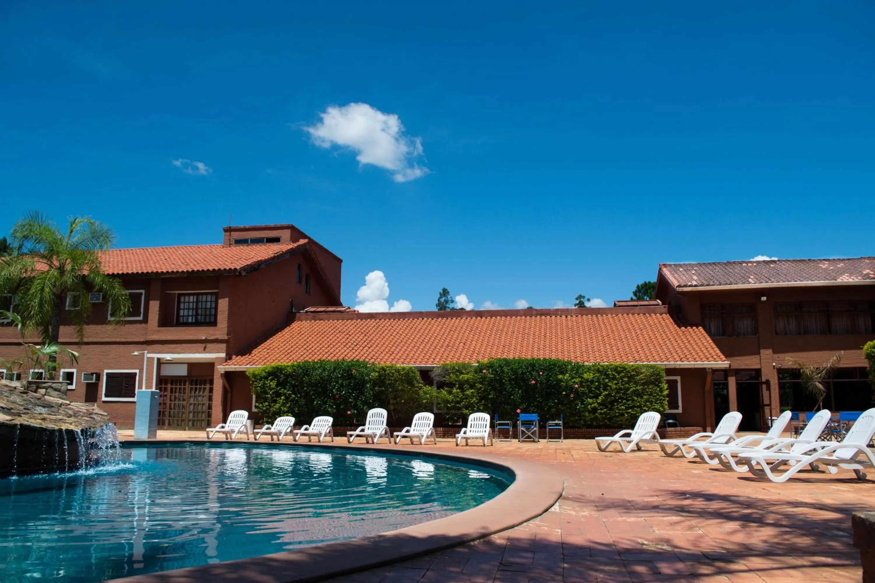 Swimming pool in Marcopolo Suites Iguazu