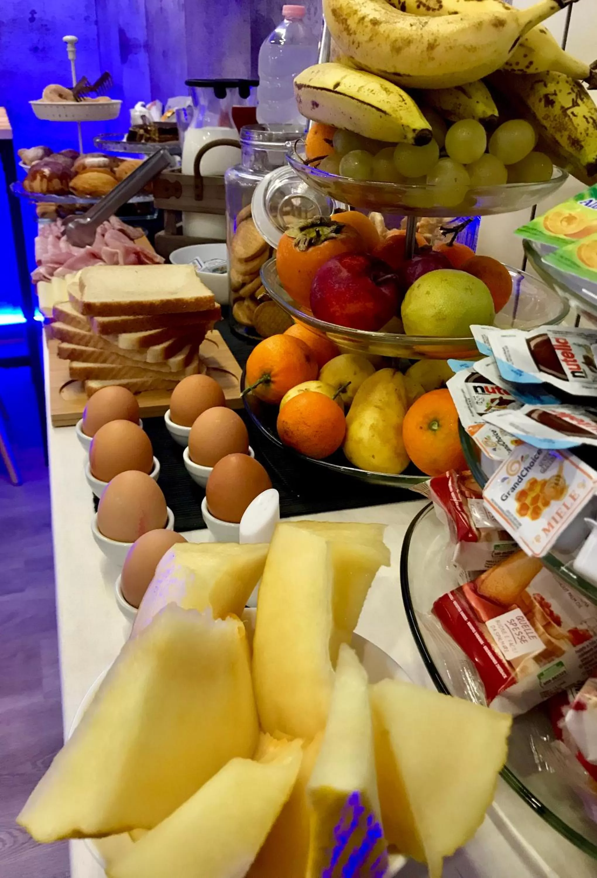 Food close-up in Bourbon House