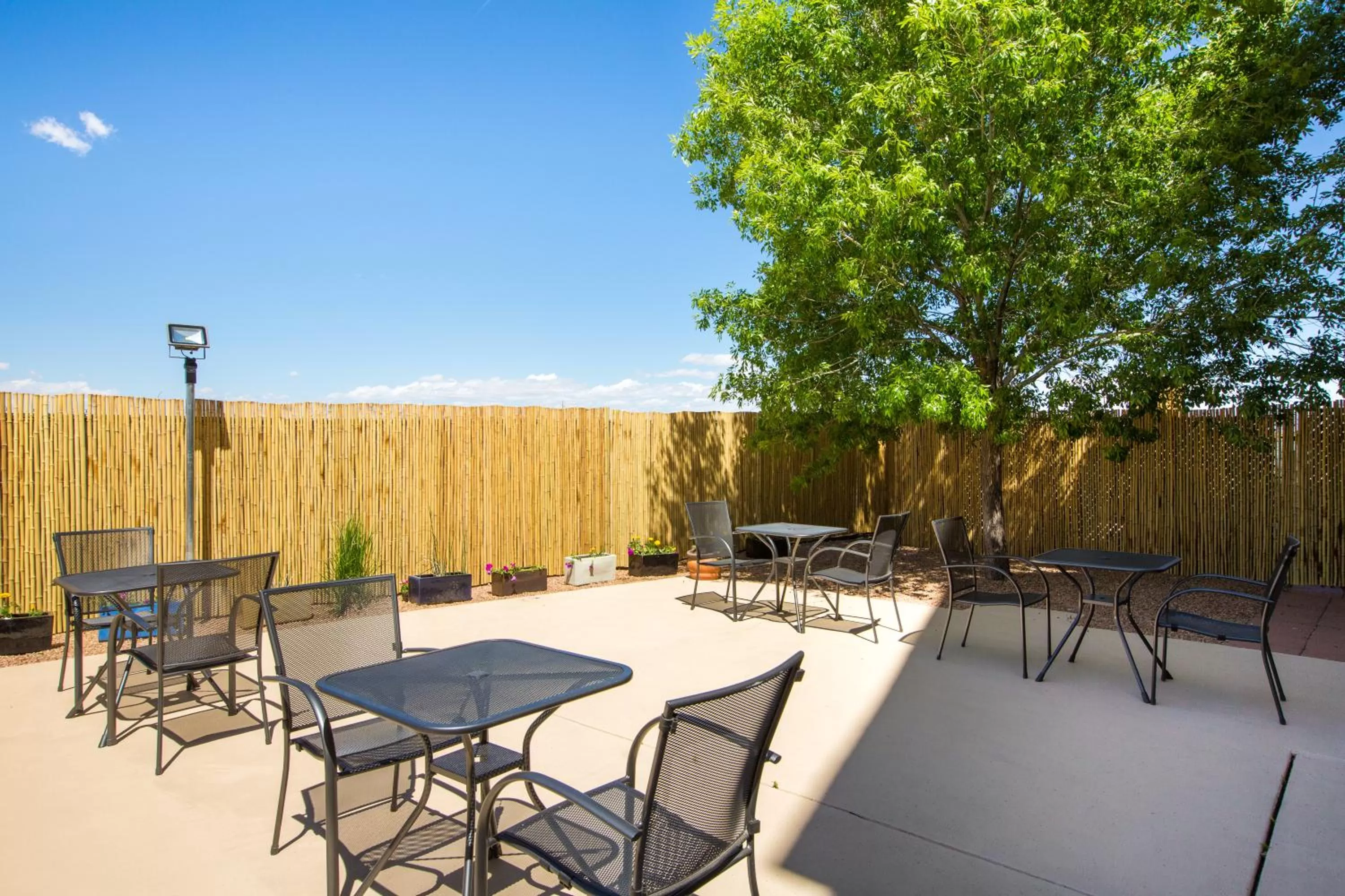 Patio in Baymont by Wyndham Albuquerque Airport