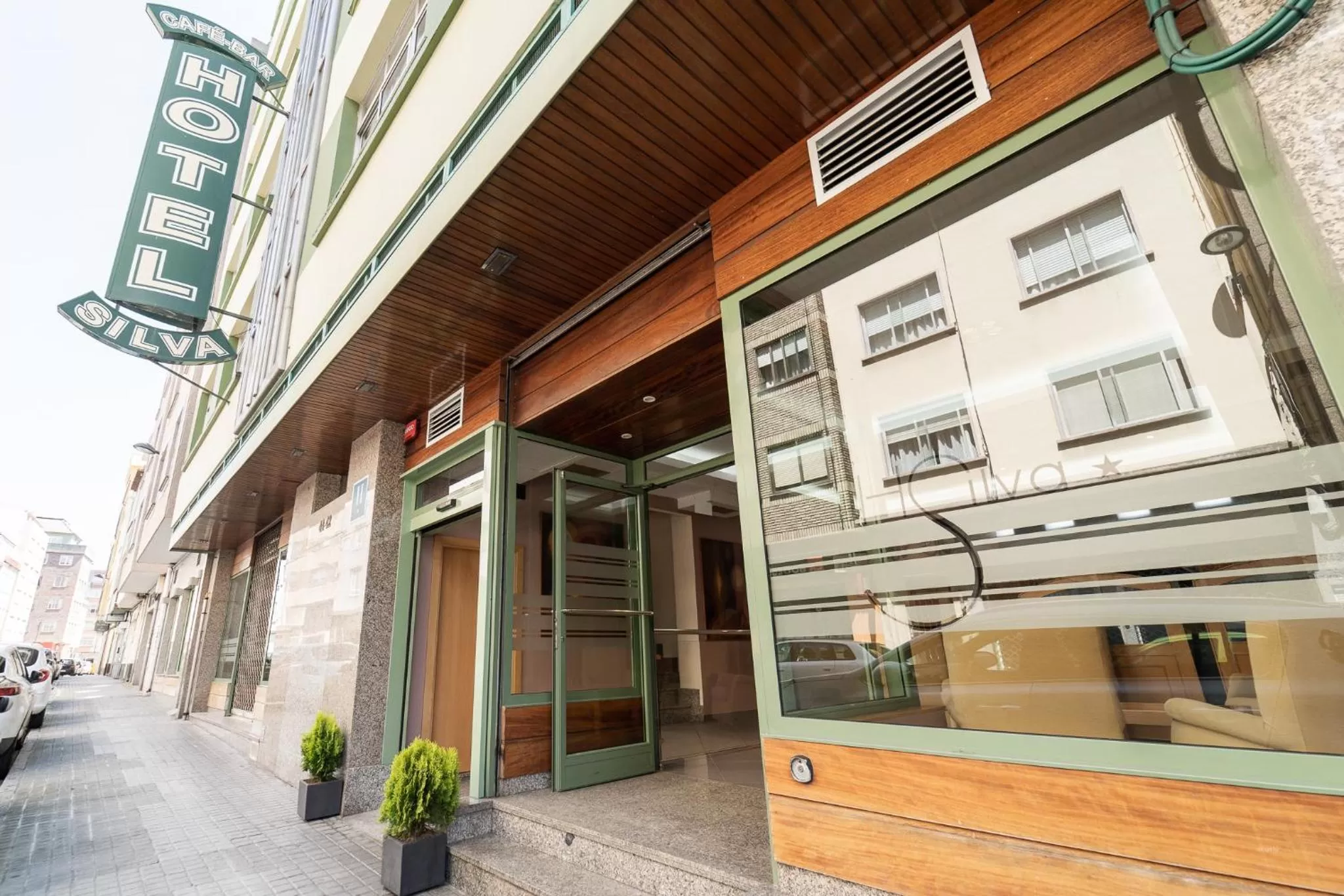 Facade/entrance in Hotel Silva