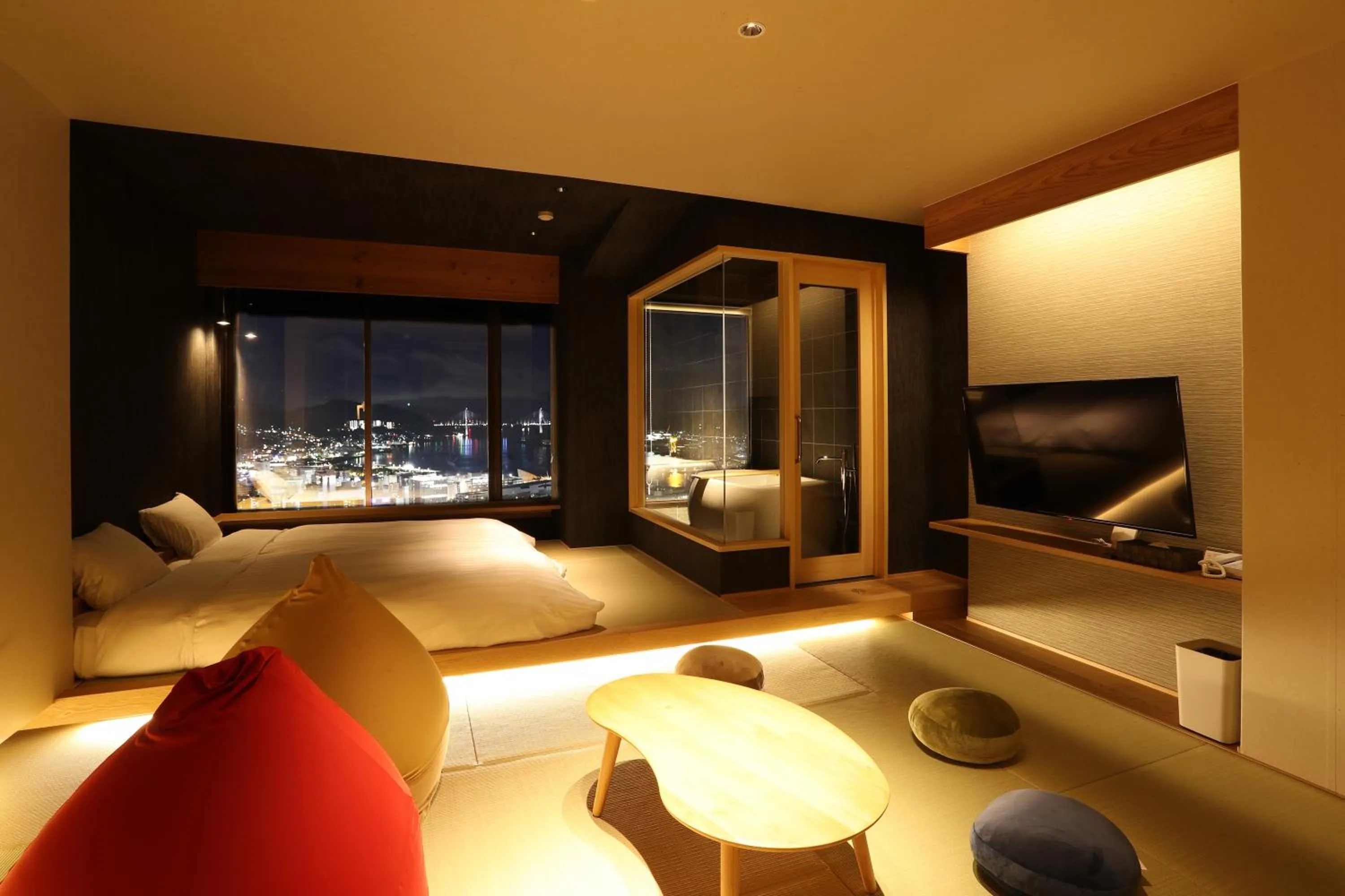 Bed in Hotel Nagasaki