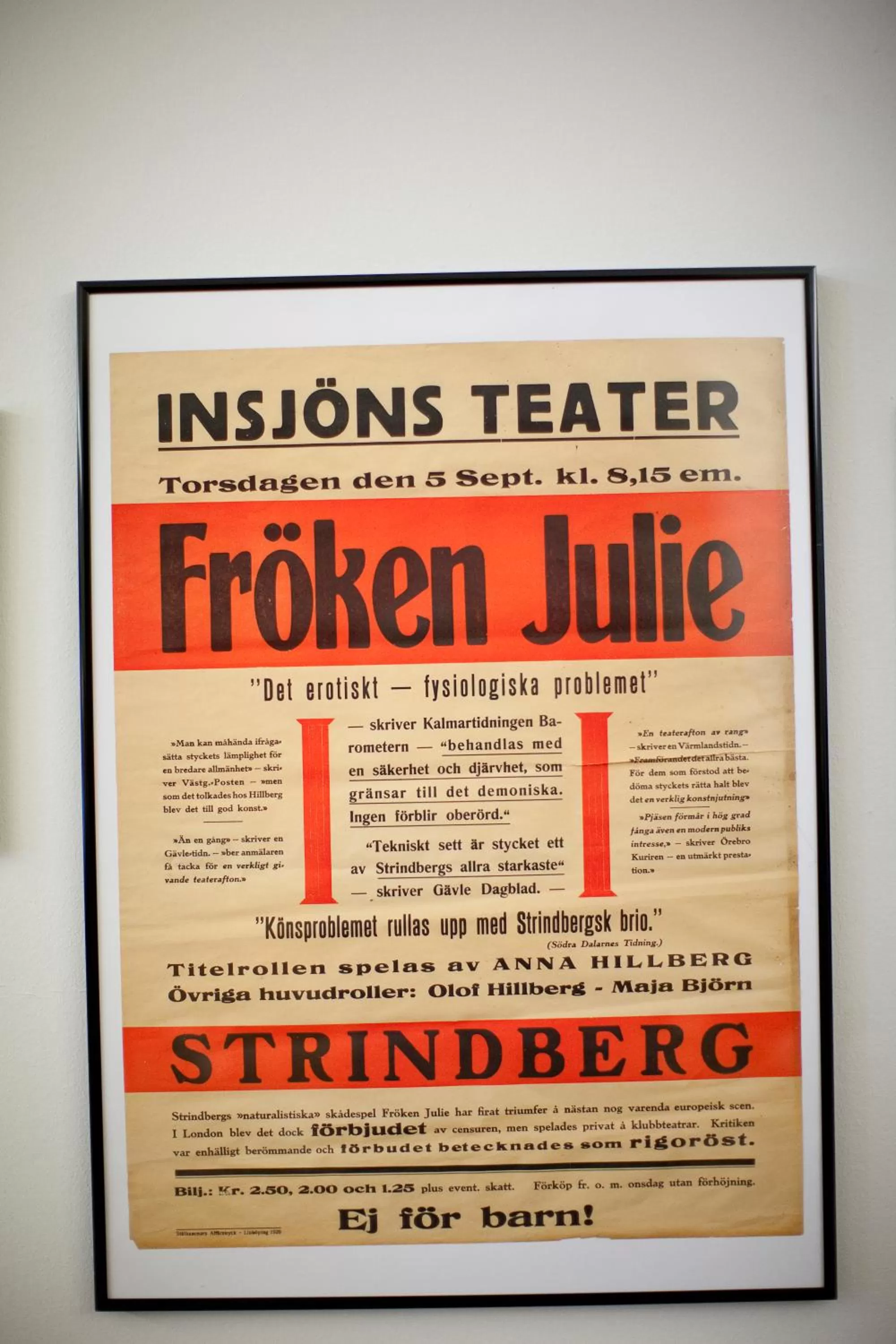 Logo/Certificate/Sign in Insjöns Hotell