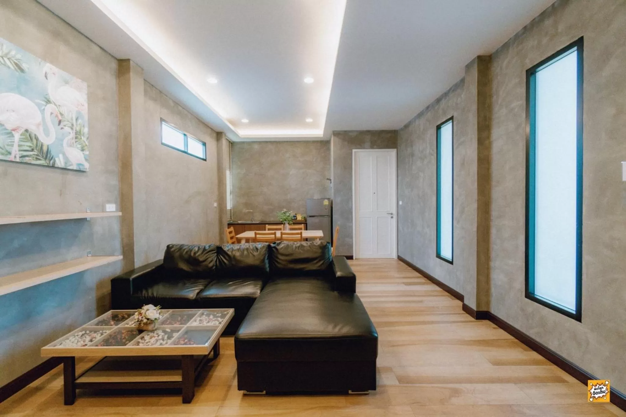 Living room in Blue River Resort