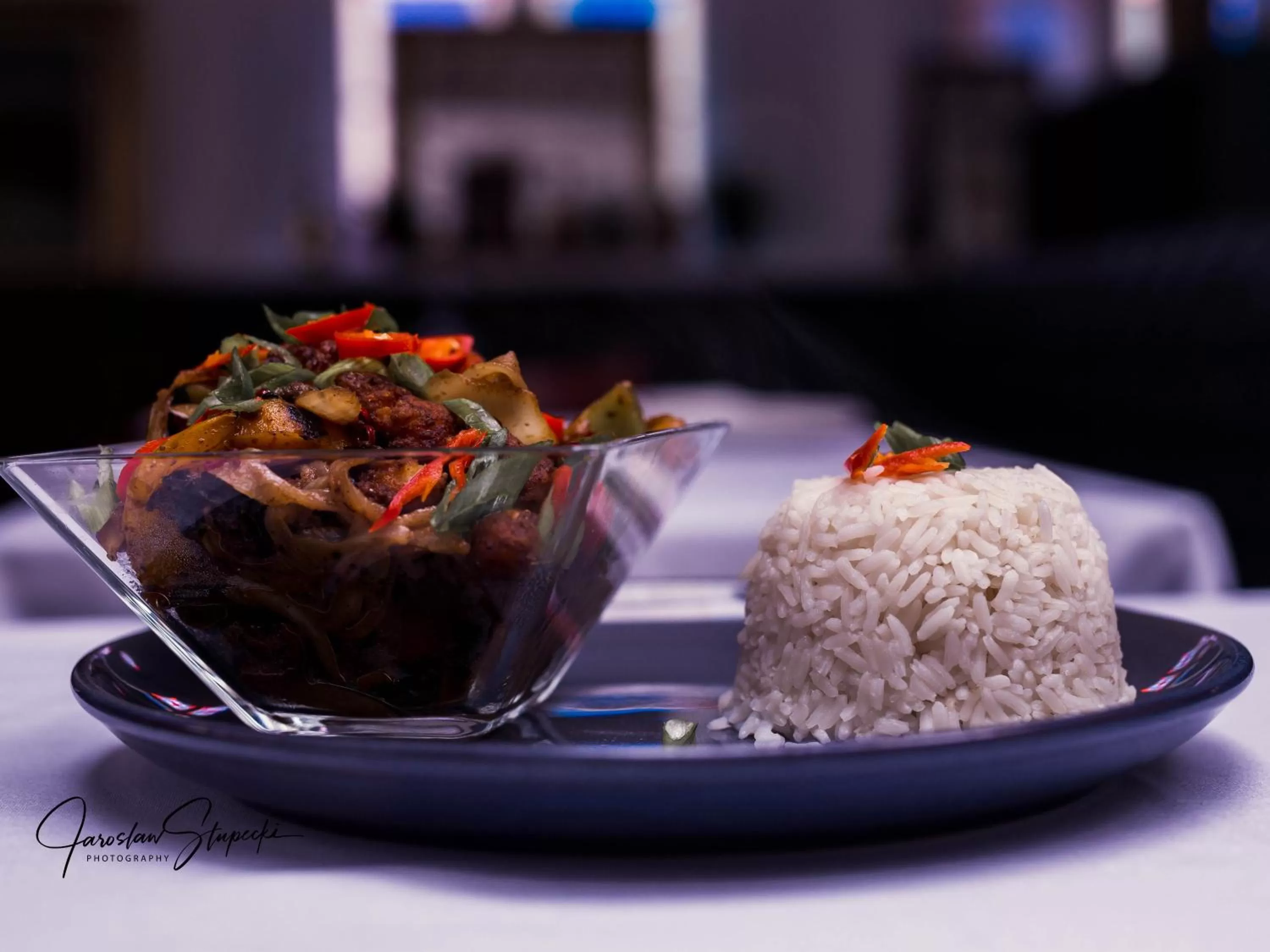 Food and drinks in The Strand Hotel, the former residence of Oscar Wilde