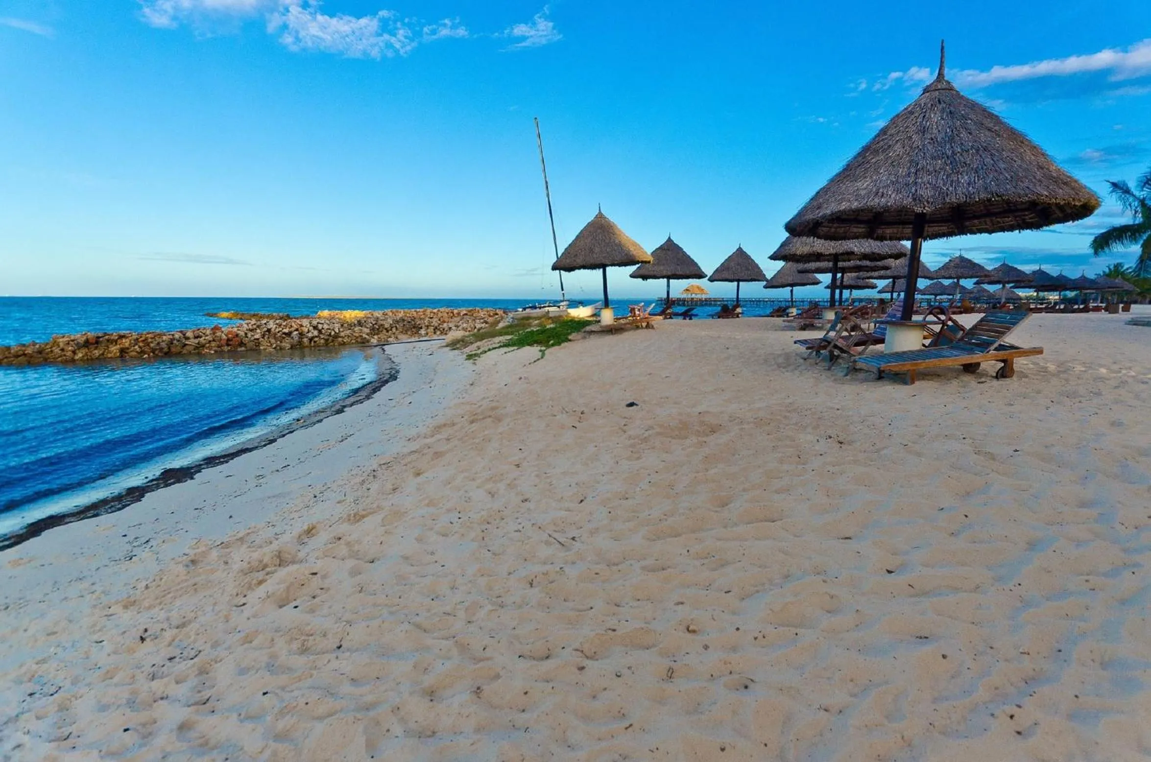 Sea view in White Sands Hotel
