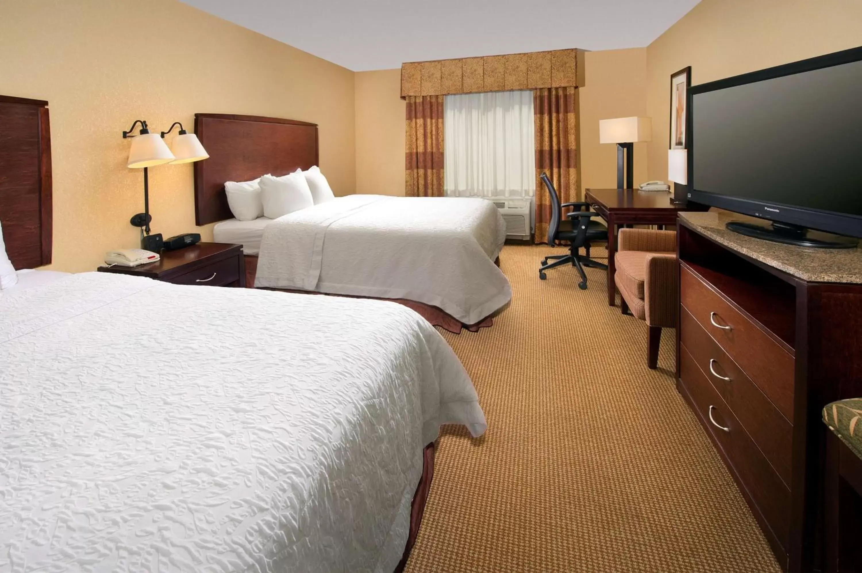 Room with Two Queen Beds - Non-Smoking in Hampton Inn and Suites San Antonio Airport Room with Two Queen Beds - Non-Smoking in Hampton Inn and Suites San Antonio Airport