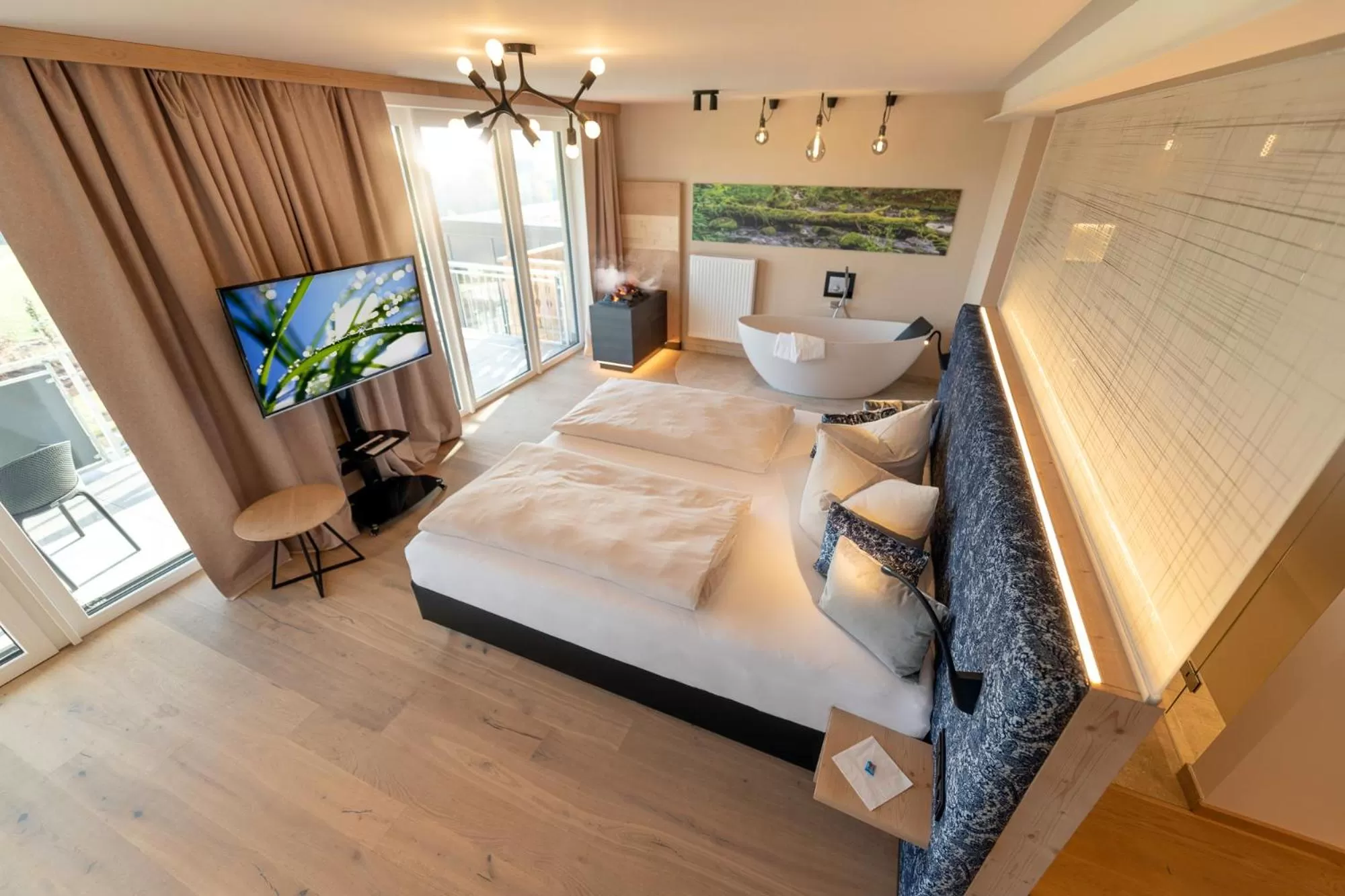 Photo of the whole room, Bed in Landrefugium Obermüller 4,5 Sterne