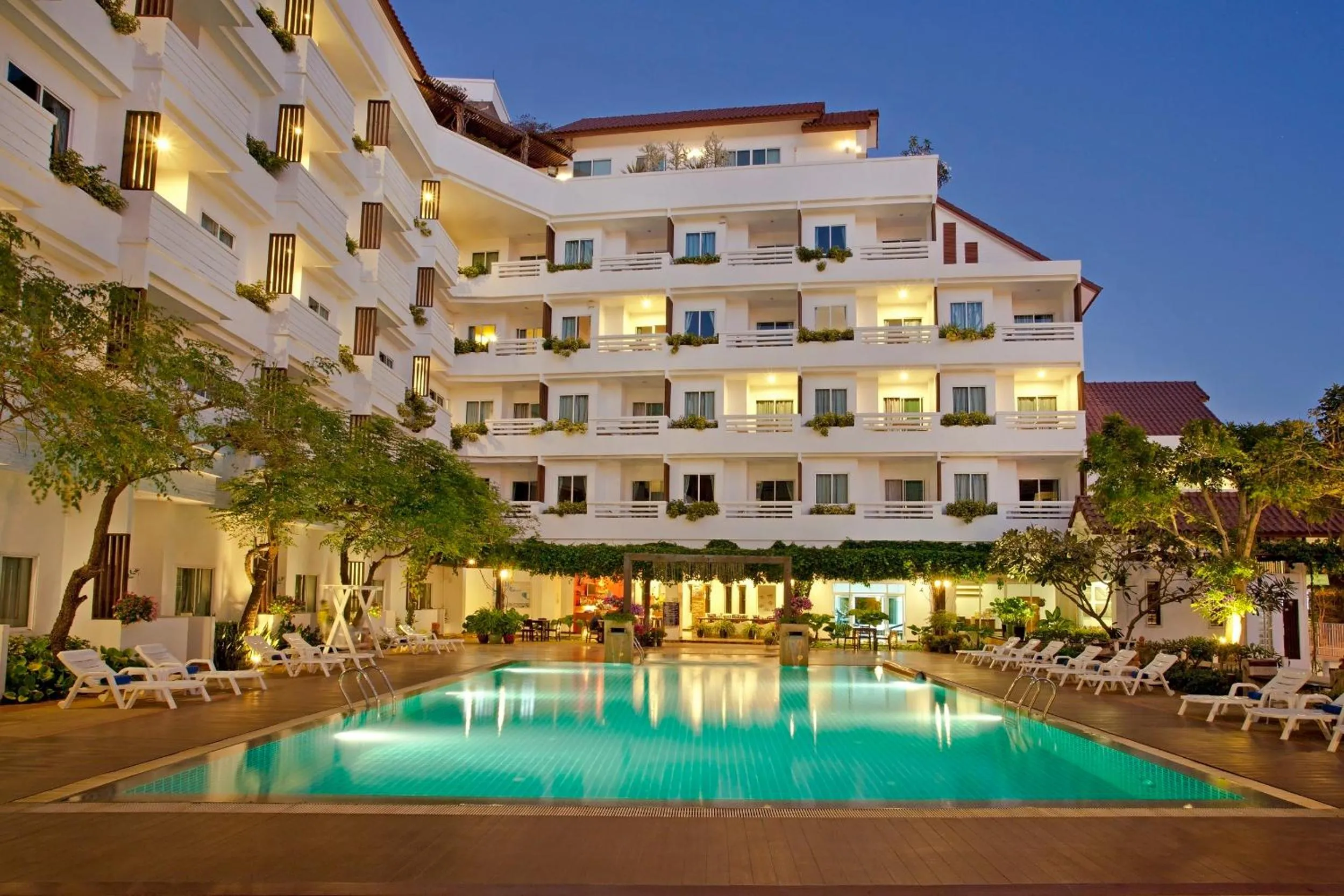 Property building in Hill Fresco Hotel