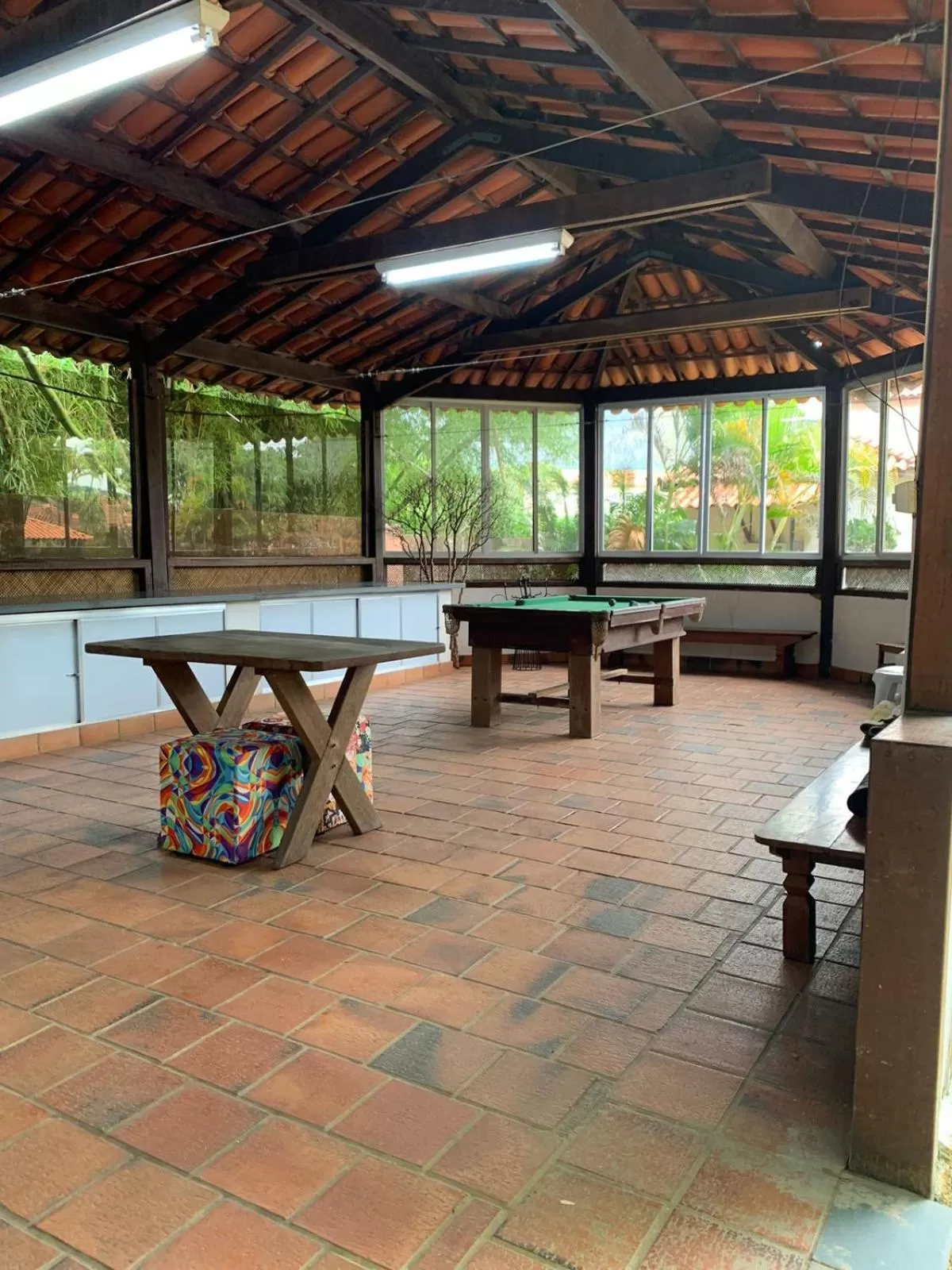 Game Room, Billiards in Pousada Villa Real