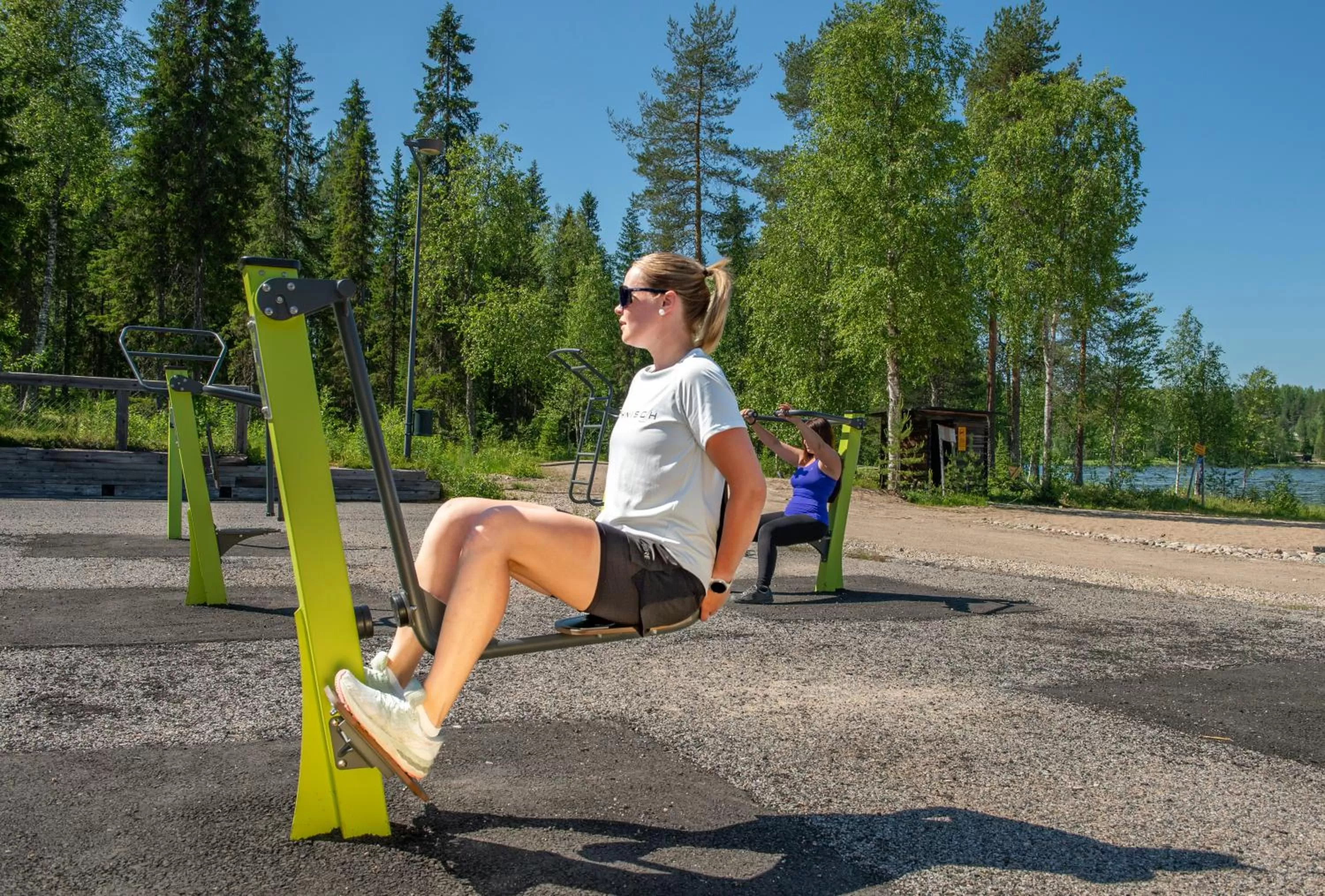 Day in Ukkohalla Chalets