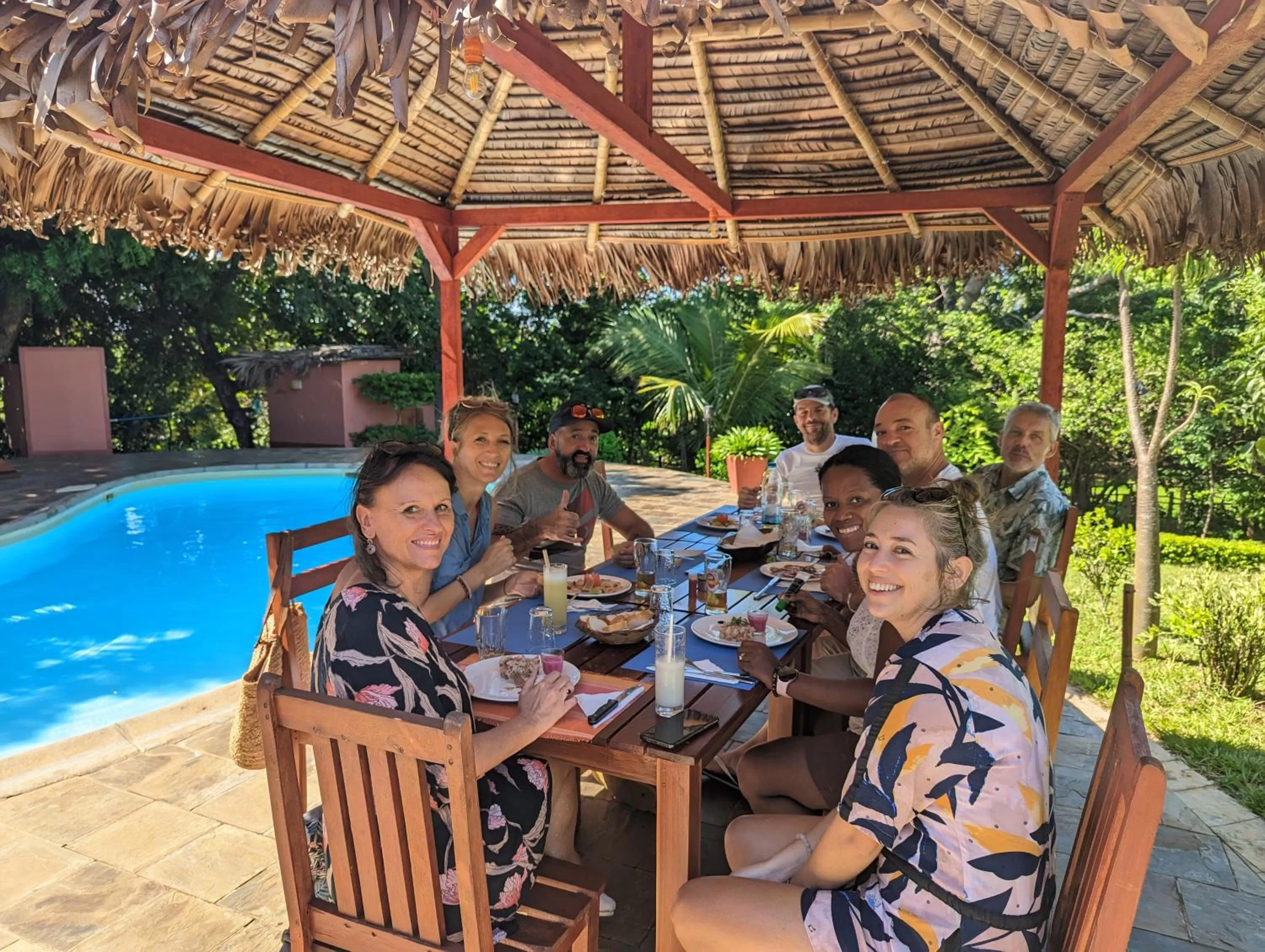 Restaurant/places to eat in Hotel Lakana Ramena