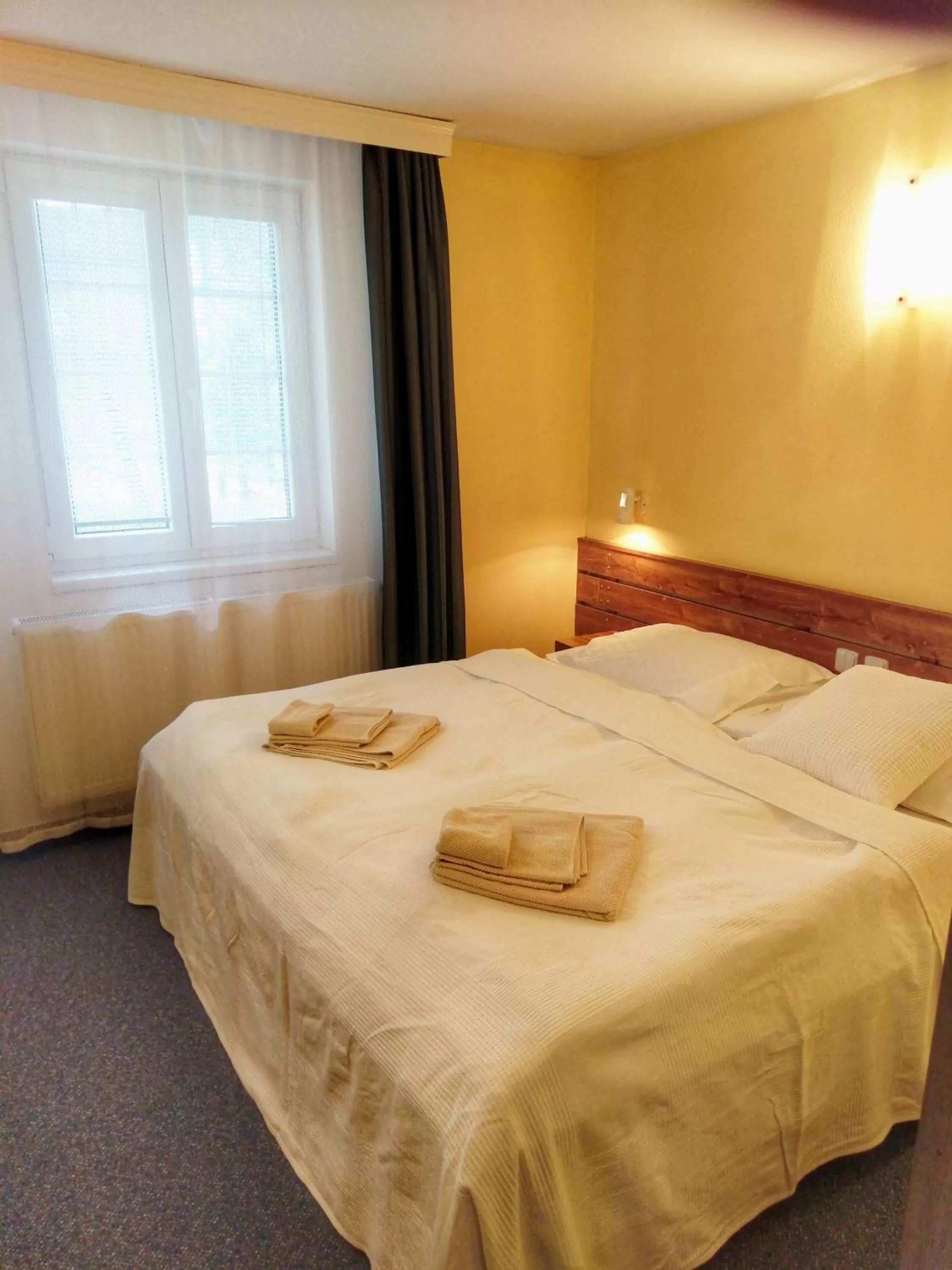 Bed in Hotel a Hostinec Tálský mlýn