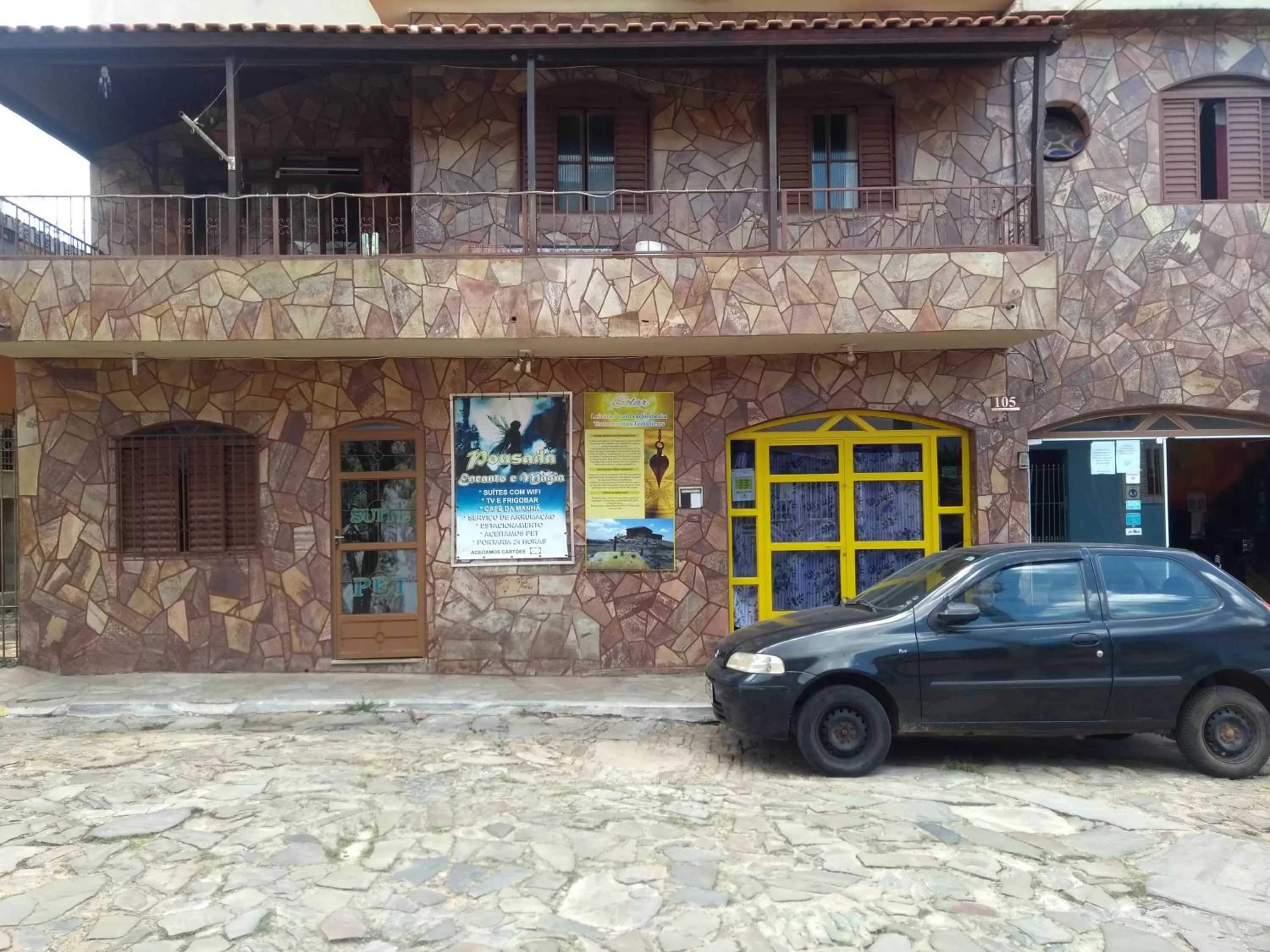 Facade/entrance in Pousada Encanto e Magia