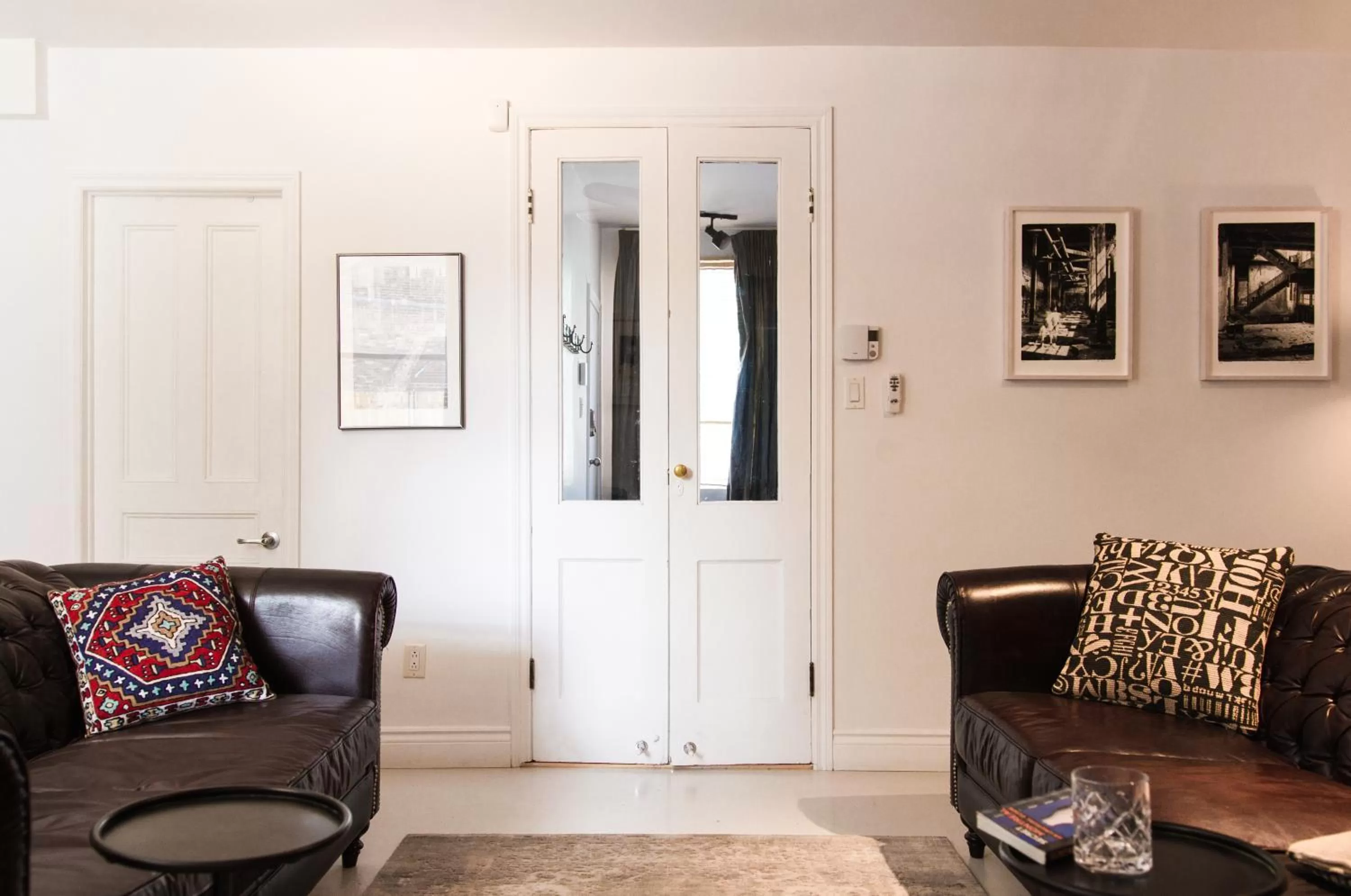 Living room in L'Hotel Particulier Griffintown