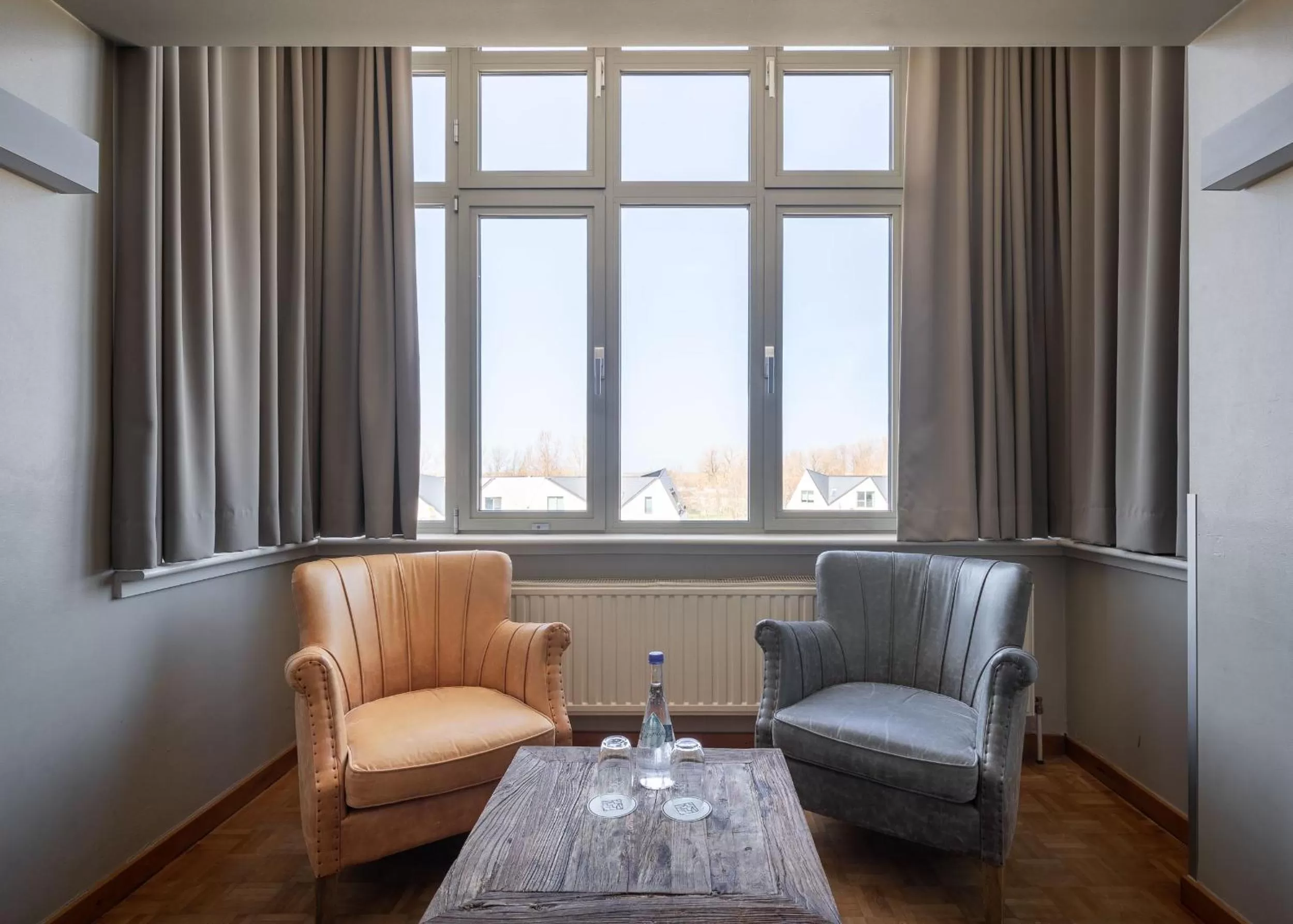 Seating area in West Bay