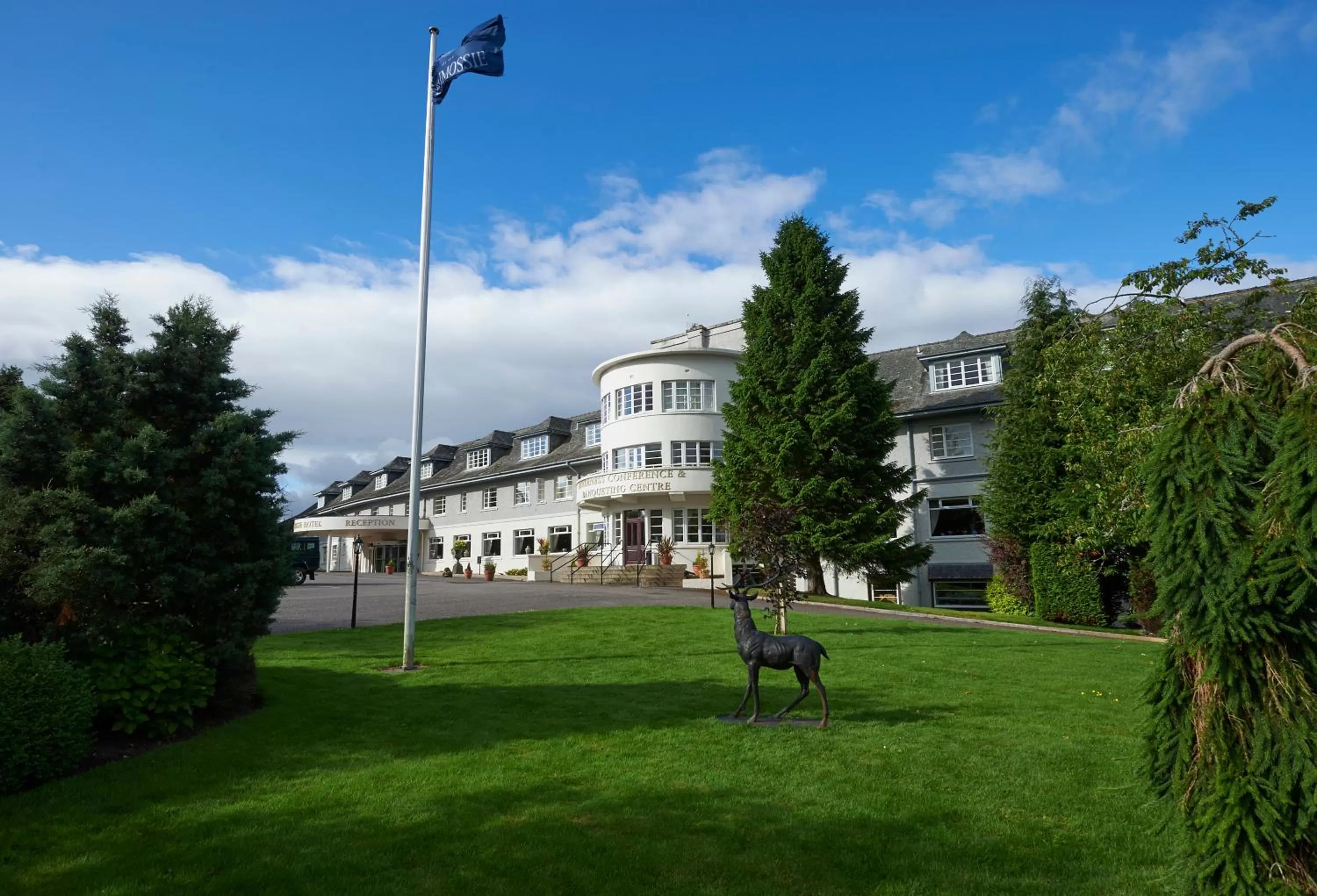 Property building in Macdonald Drumossie Hotel Inverness