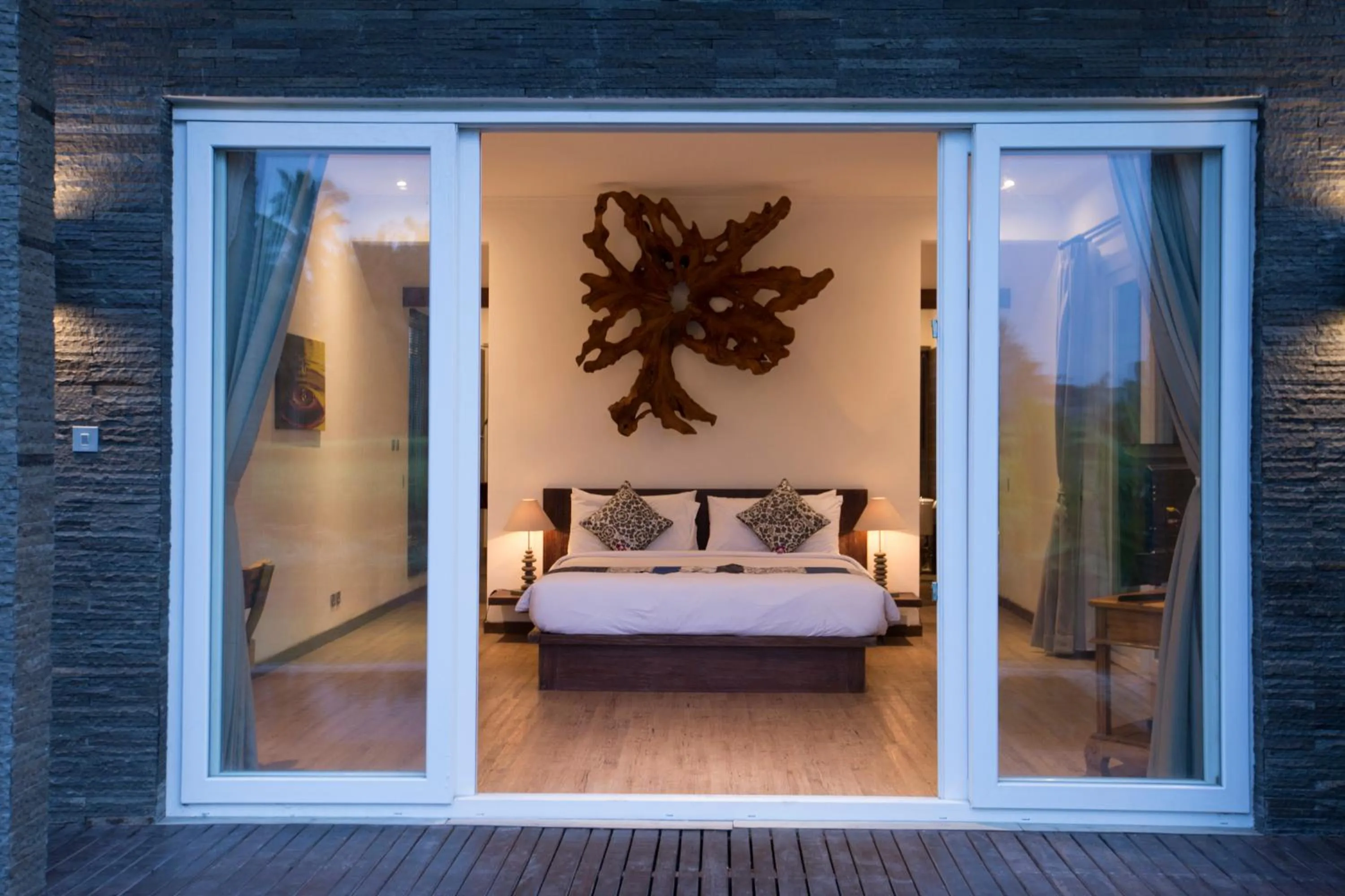 Bedroom, Bed in The Samara Villas & Restaurant