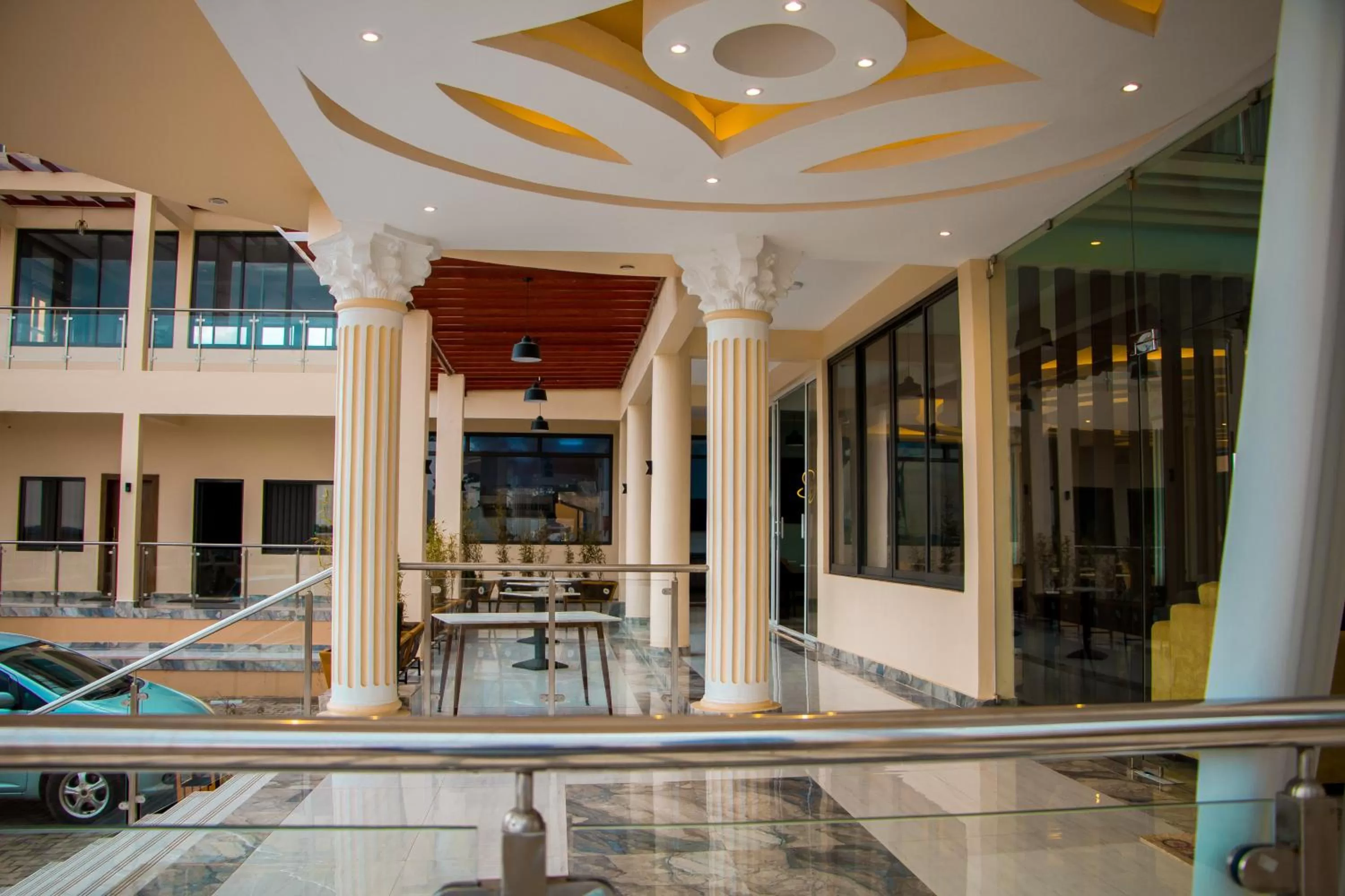 Balcony/Terrace in Hotel Horizon Entebbe