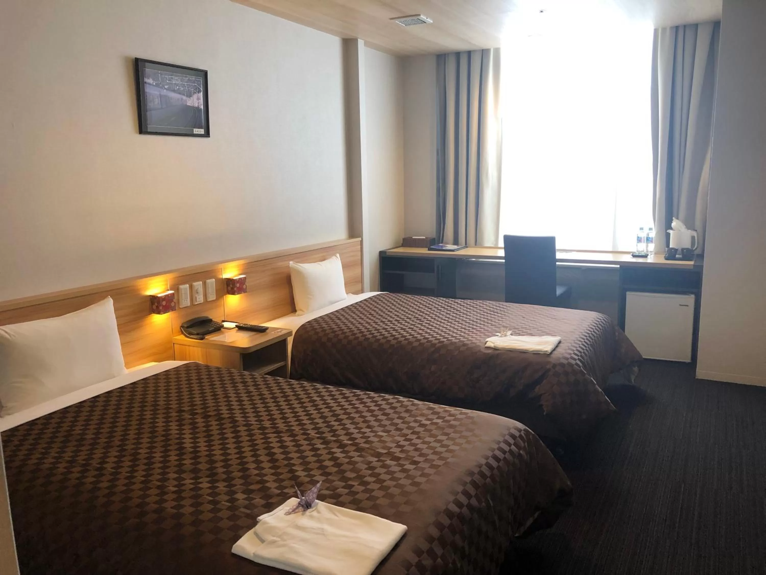 Photo of the whole room, Bed in Izumisano Center Hotel Kansai International Airport