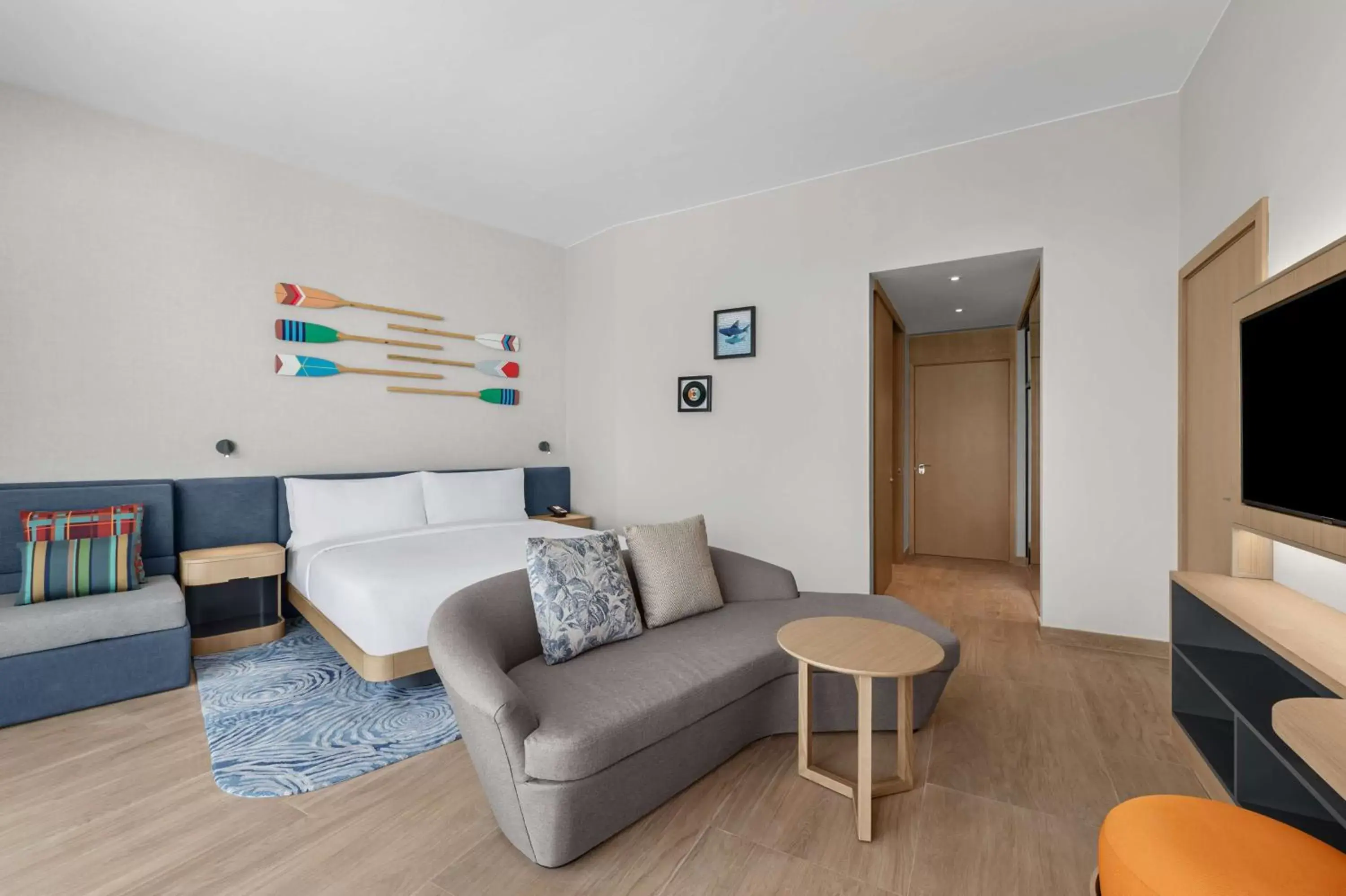 King Family Breeze Room with Sea View in Hampton by Hilton Marjan Island King Family Breeze Room with Sea View in Hampton by Hilton Marjan Island