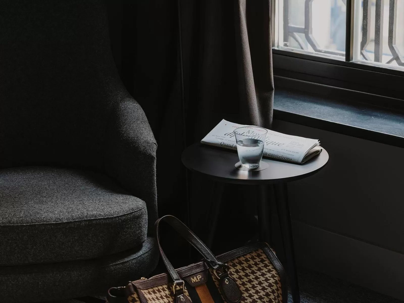 Decorative detail in El Môderne Hotel