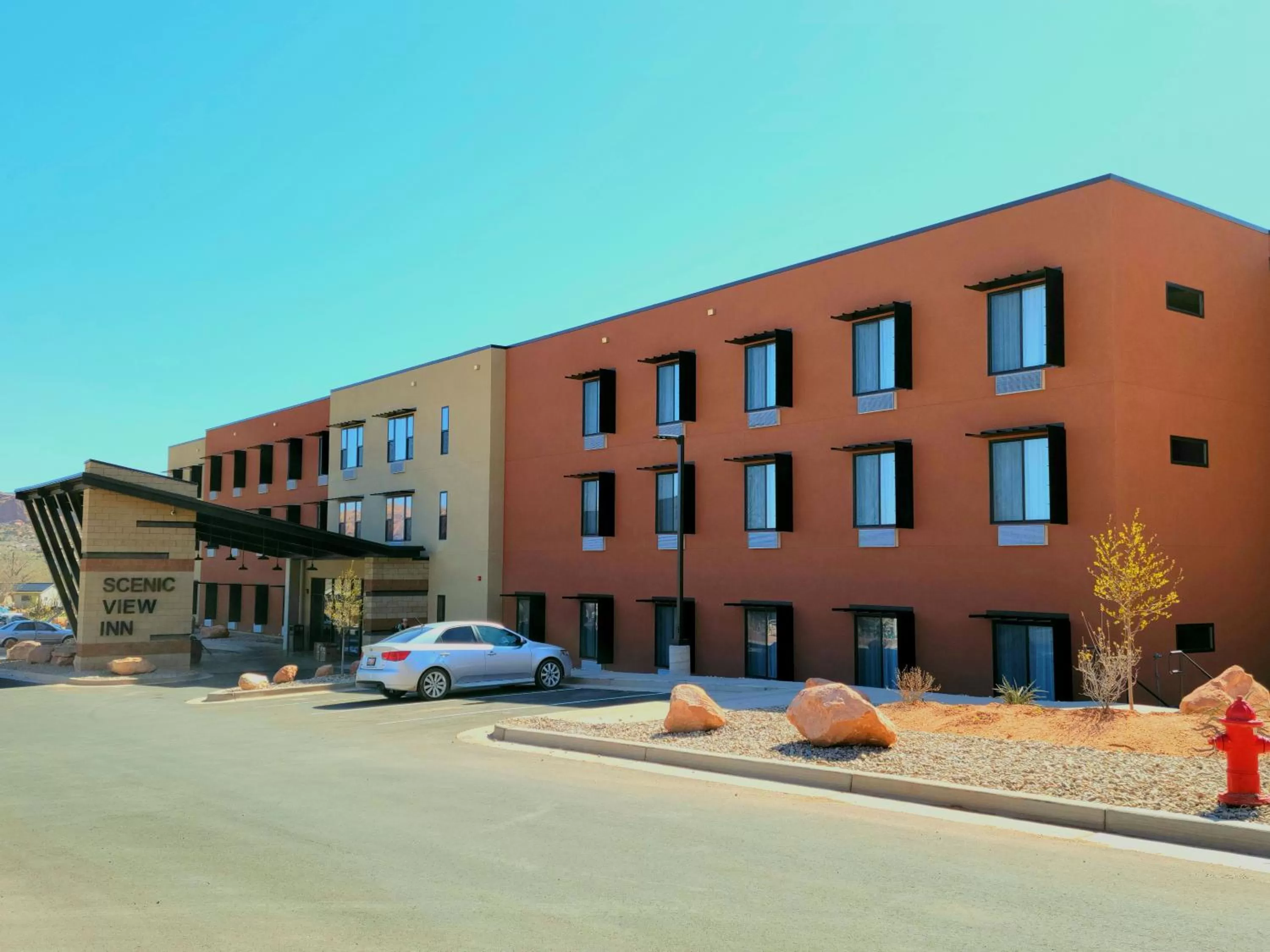 Property building in Scenic View Inn & Suites Moab