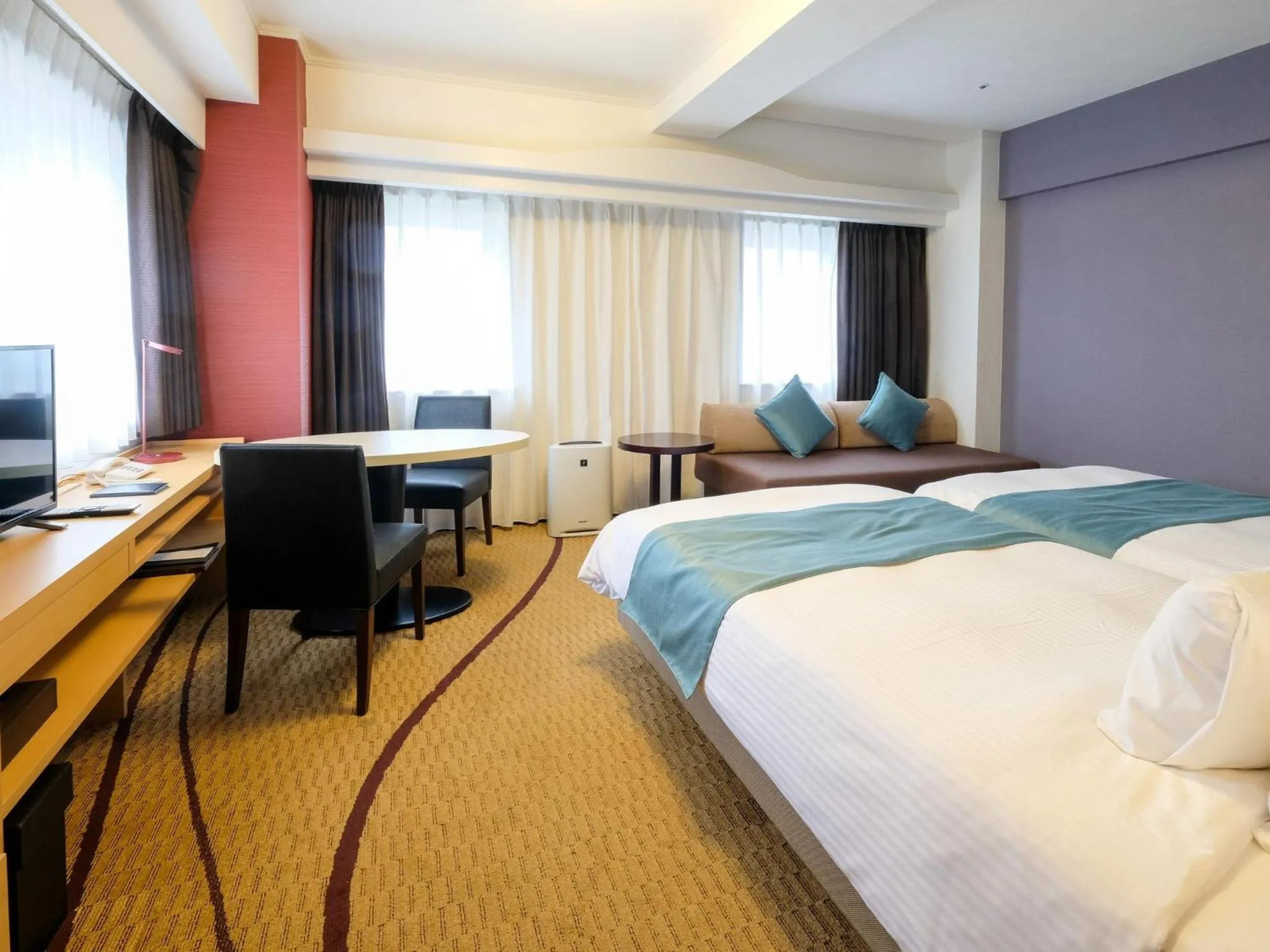 View (from property/room), Bed in Hotel Buena Vista