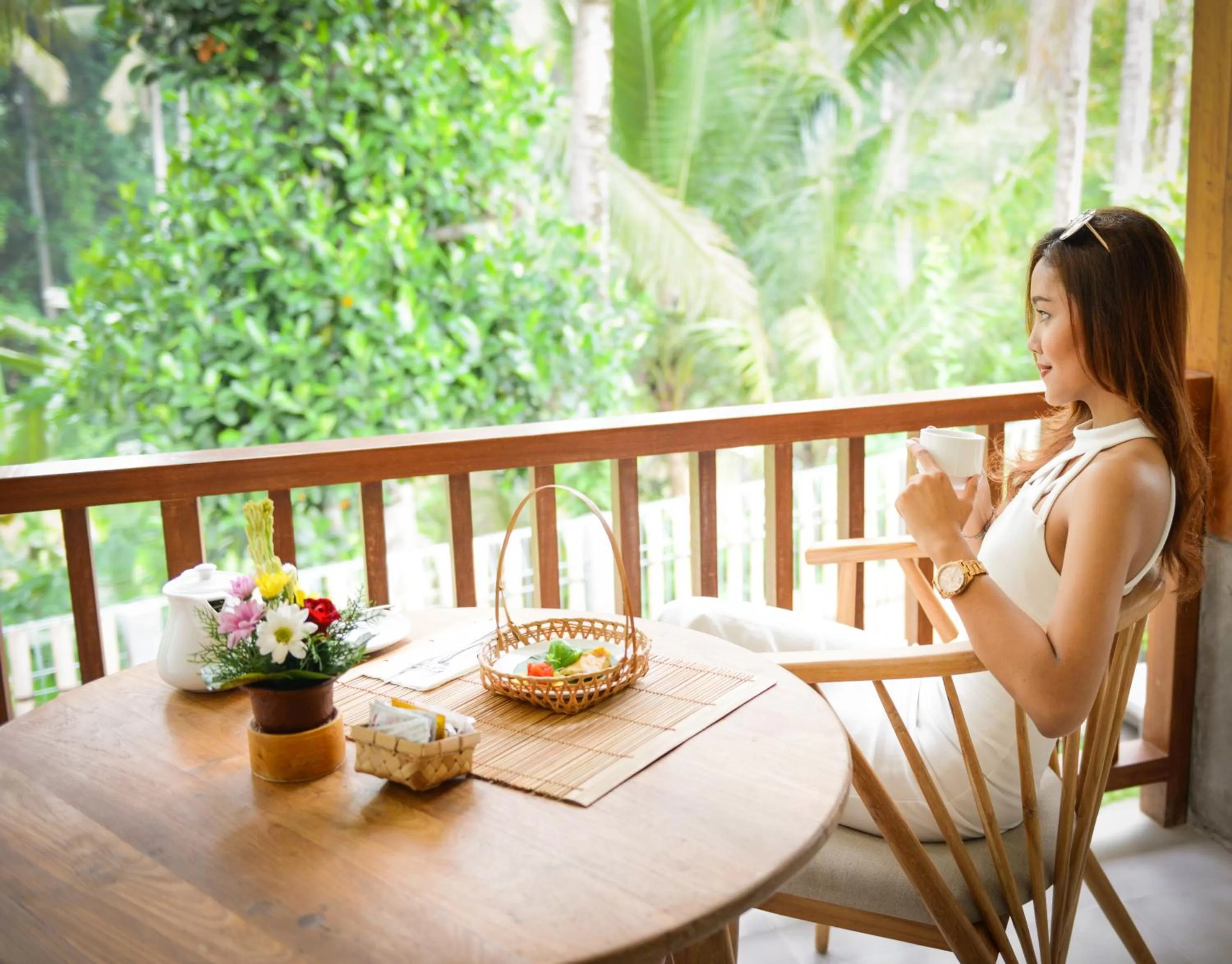 Balcony/Terrace in Purana Boutique Resort