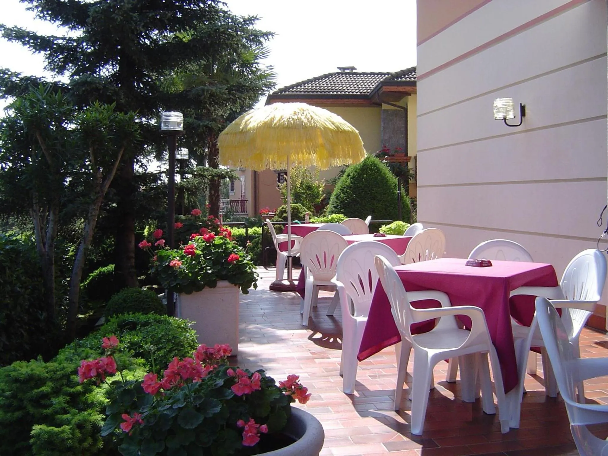 Balcony/Terrace in Hotel Alsazia