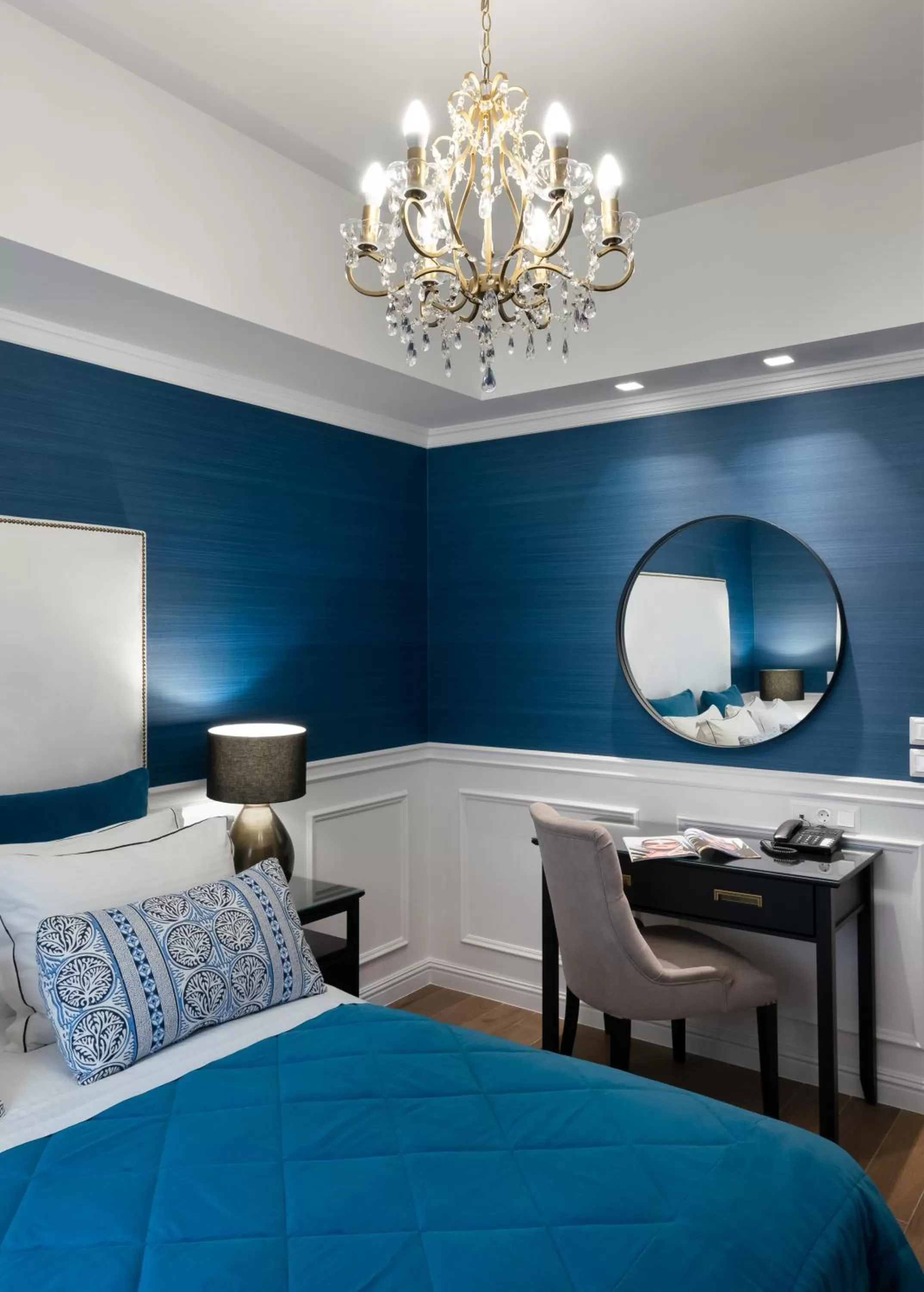 Bedroom, Bed in Evripidou Suites