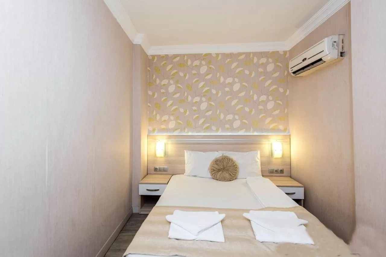 Bed in Olimpiyat Hotel Izmir