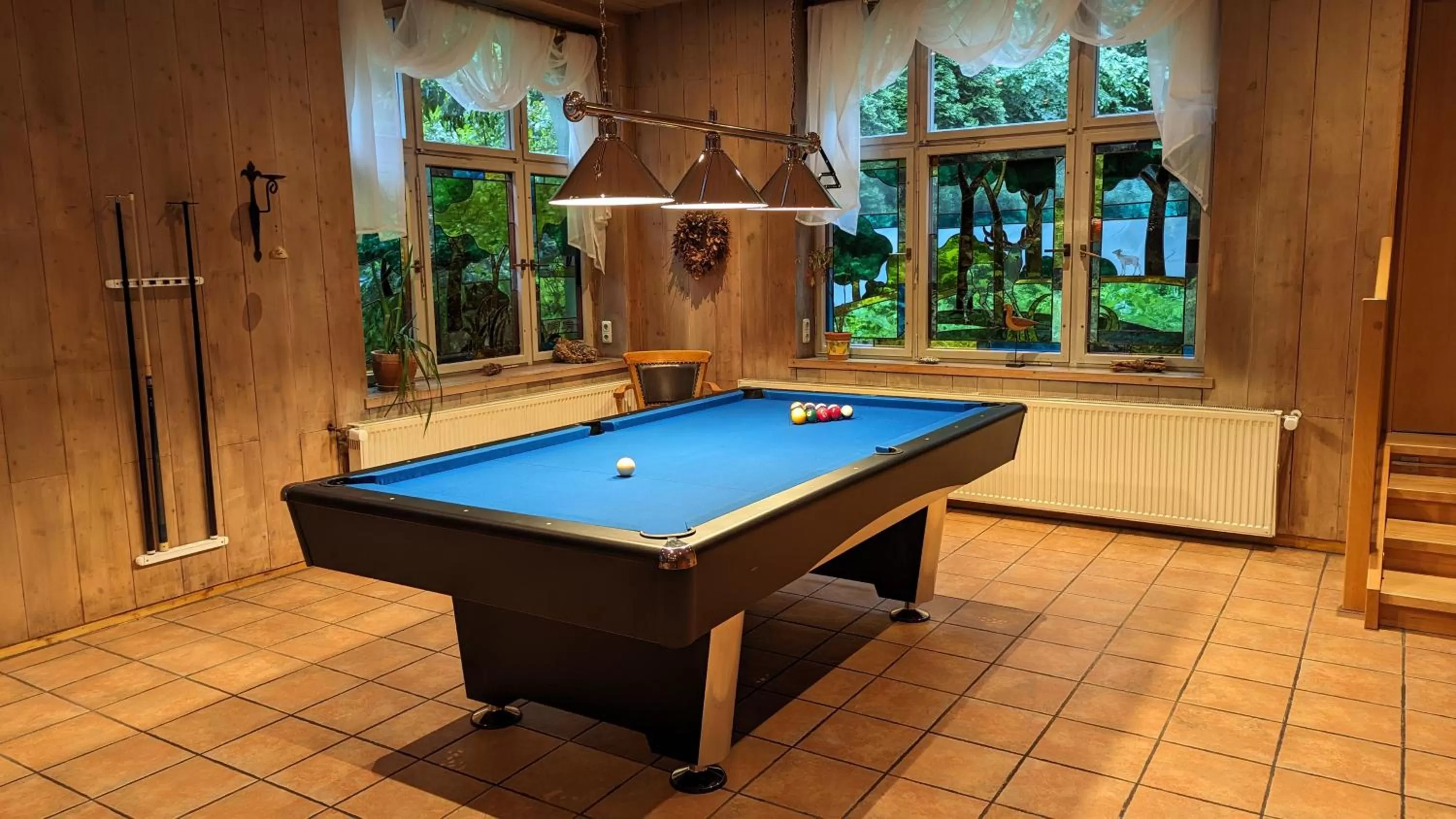 Billiard, Billiards in Naturhotel Forsthaus