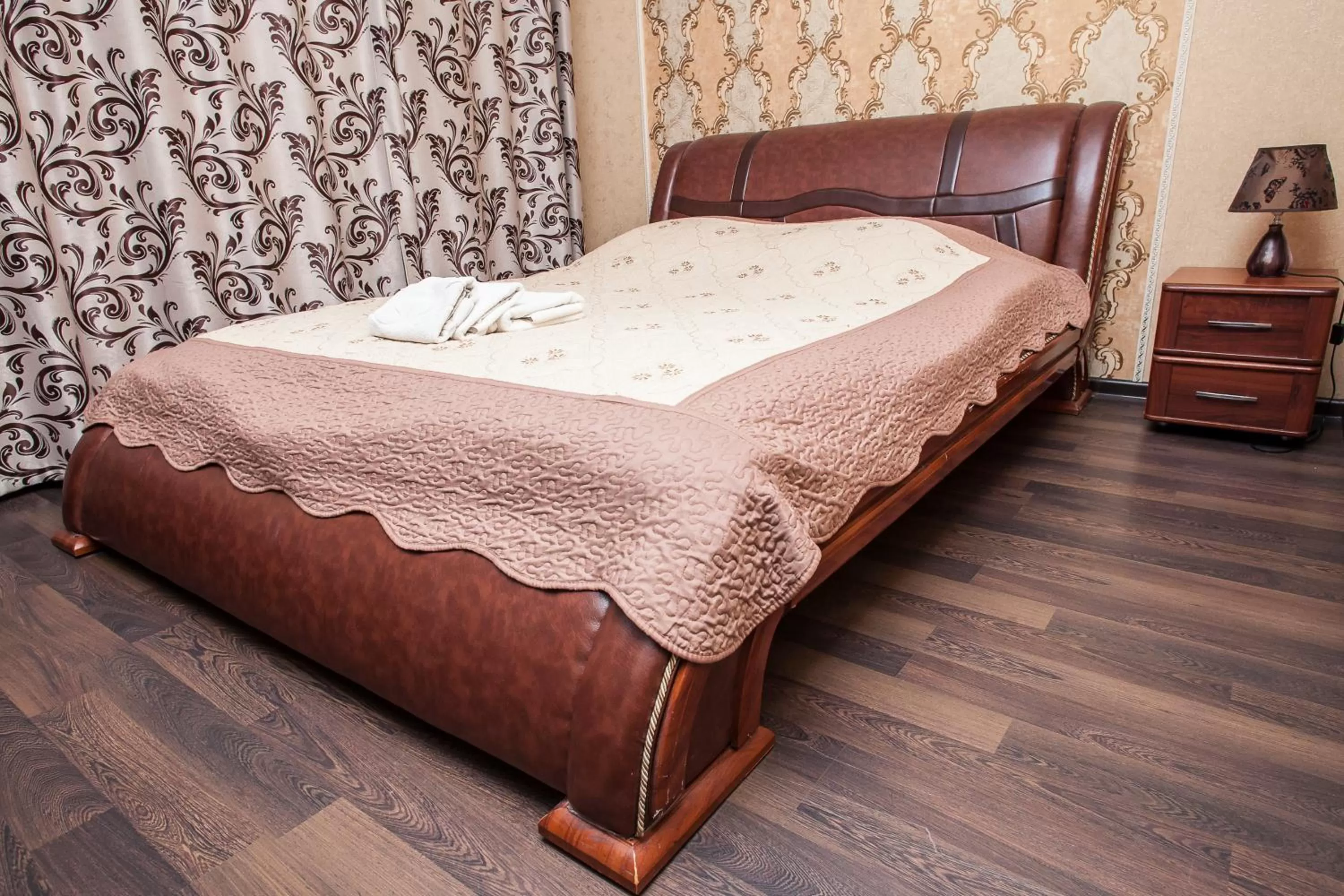 Bed in Chyhorinskyi Hotel