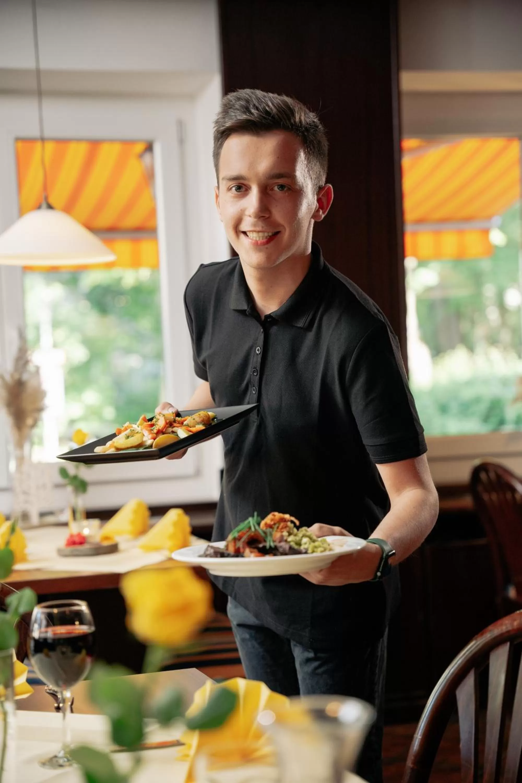 Food, Staff in Hotel Park Cafe Reichl