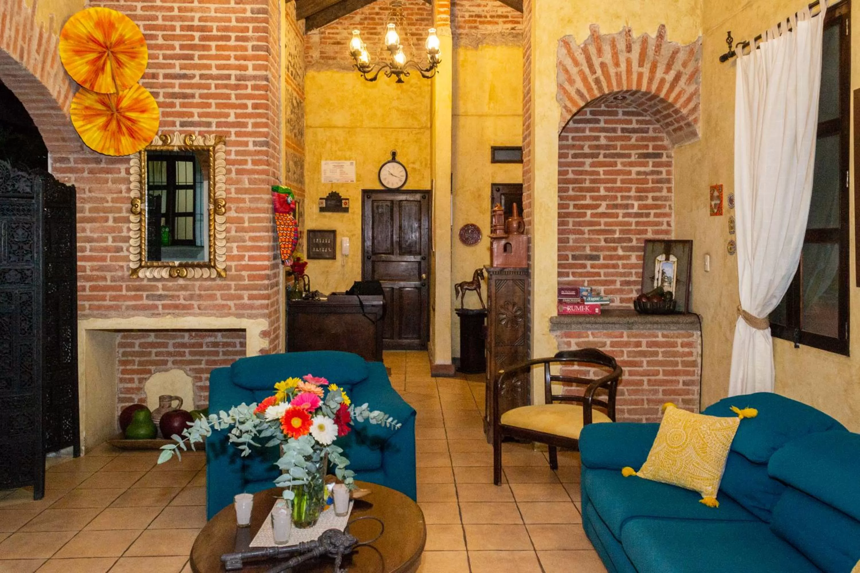 Decorative detail in Hotel Las Marias