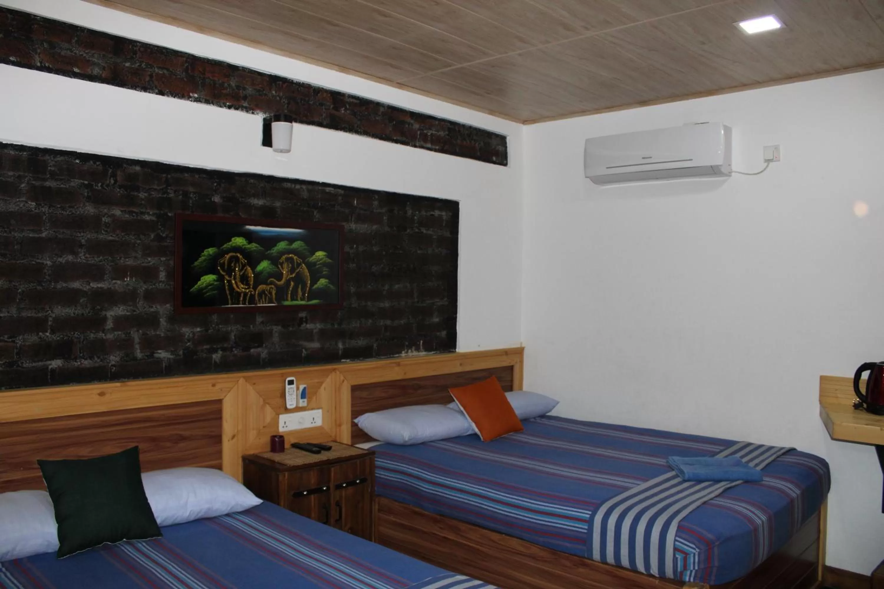 Bed in Green Cottage