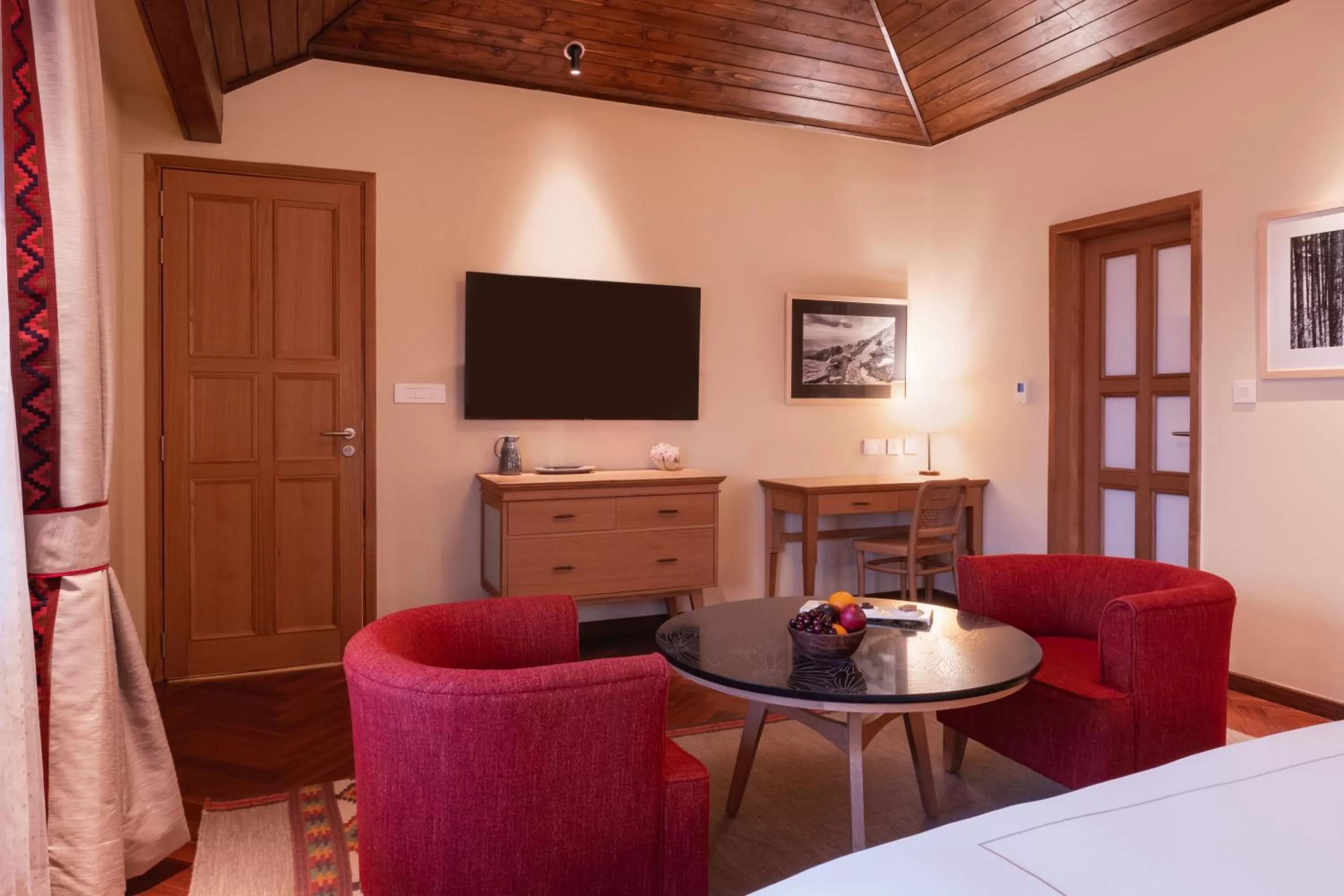 Seating area in Taj Theog Resort & Spa Shimla