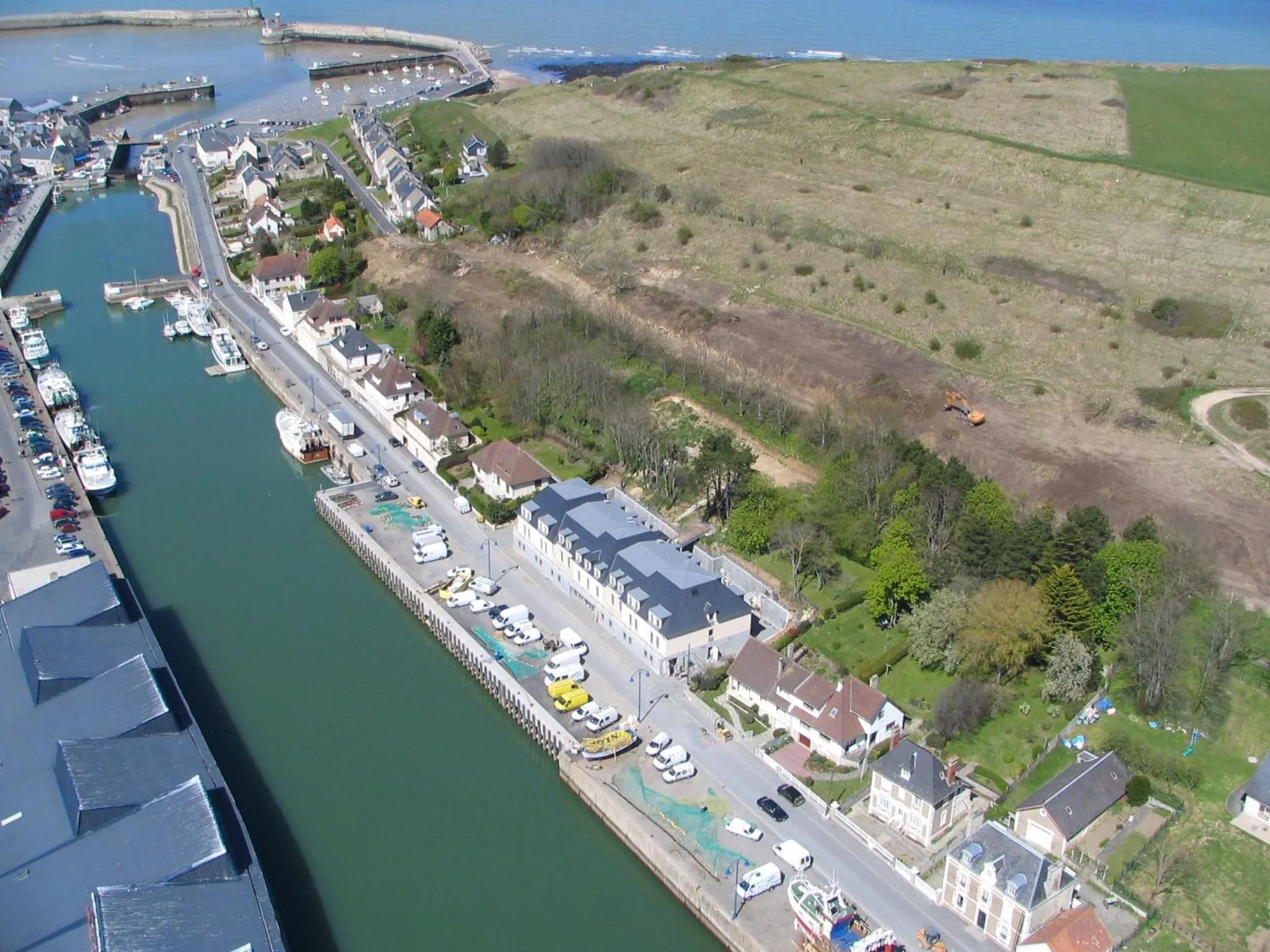 Bird's eye view in ibis Bayeux Port En Bessin