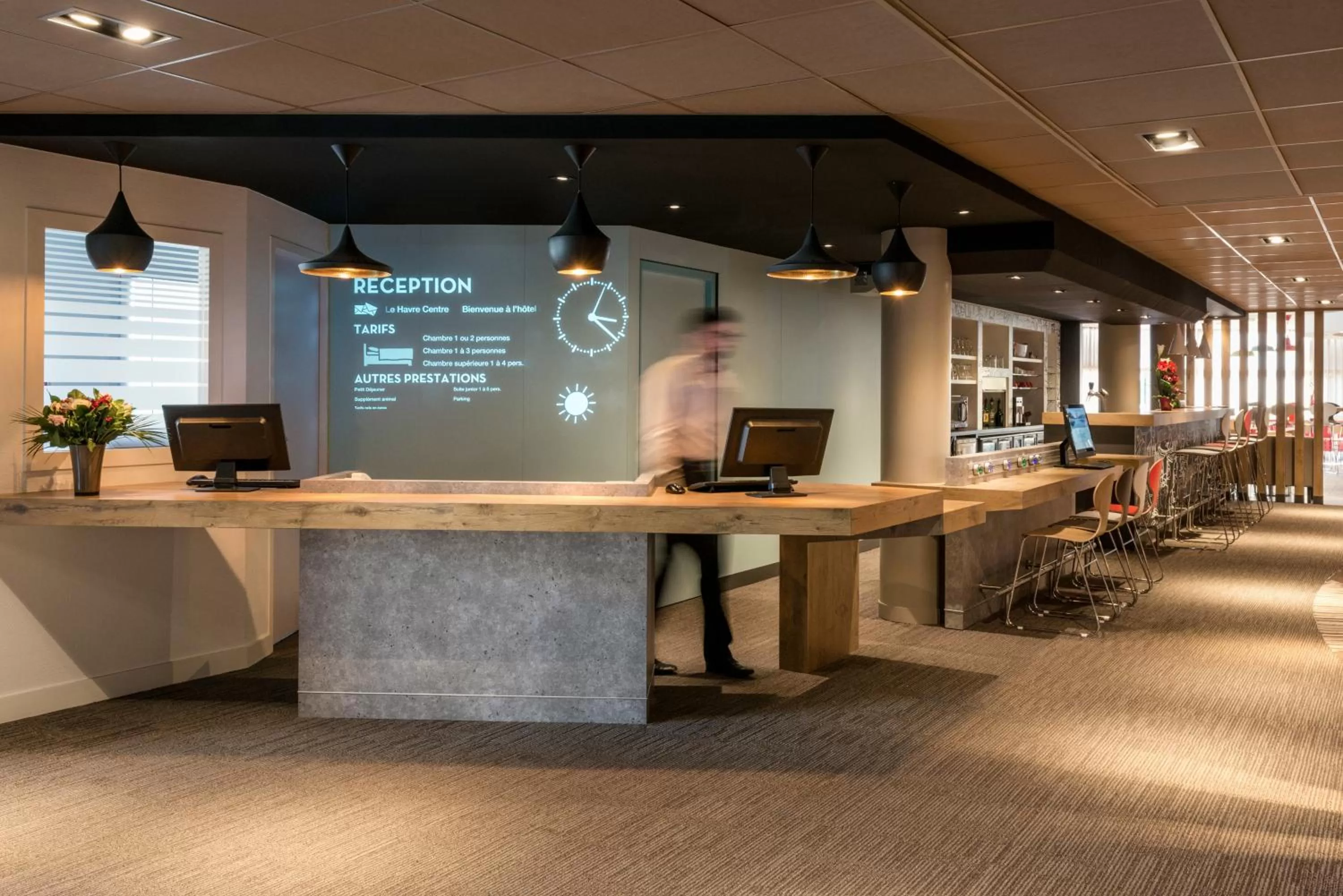 Area and facilities in ibis Le Havre Centre