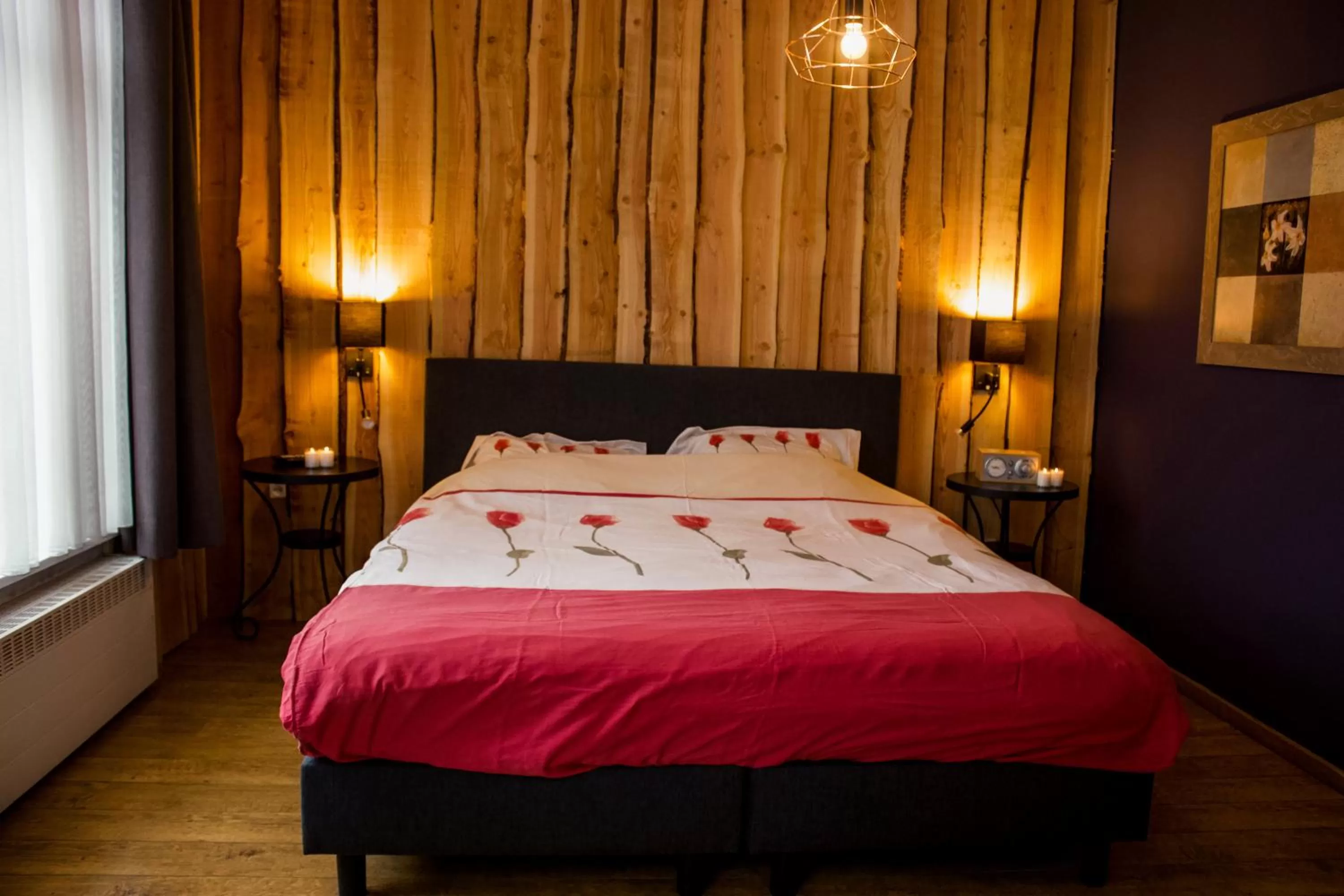 Bed in Hotel Brasserie de Kroon