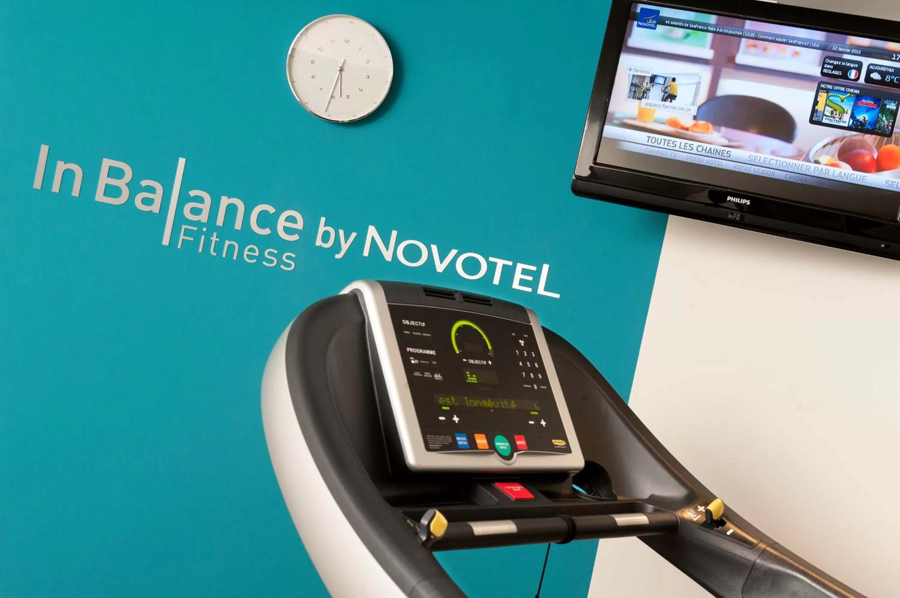 Fitness centre/facilities in Novotel Suites Lille Europe