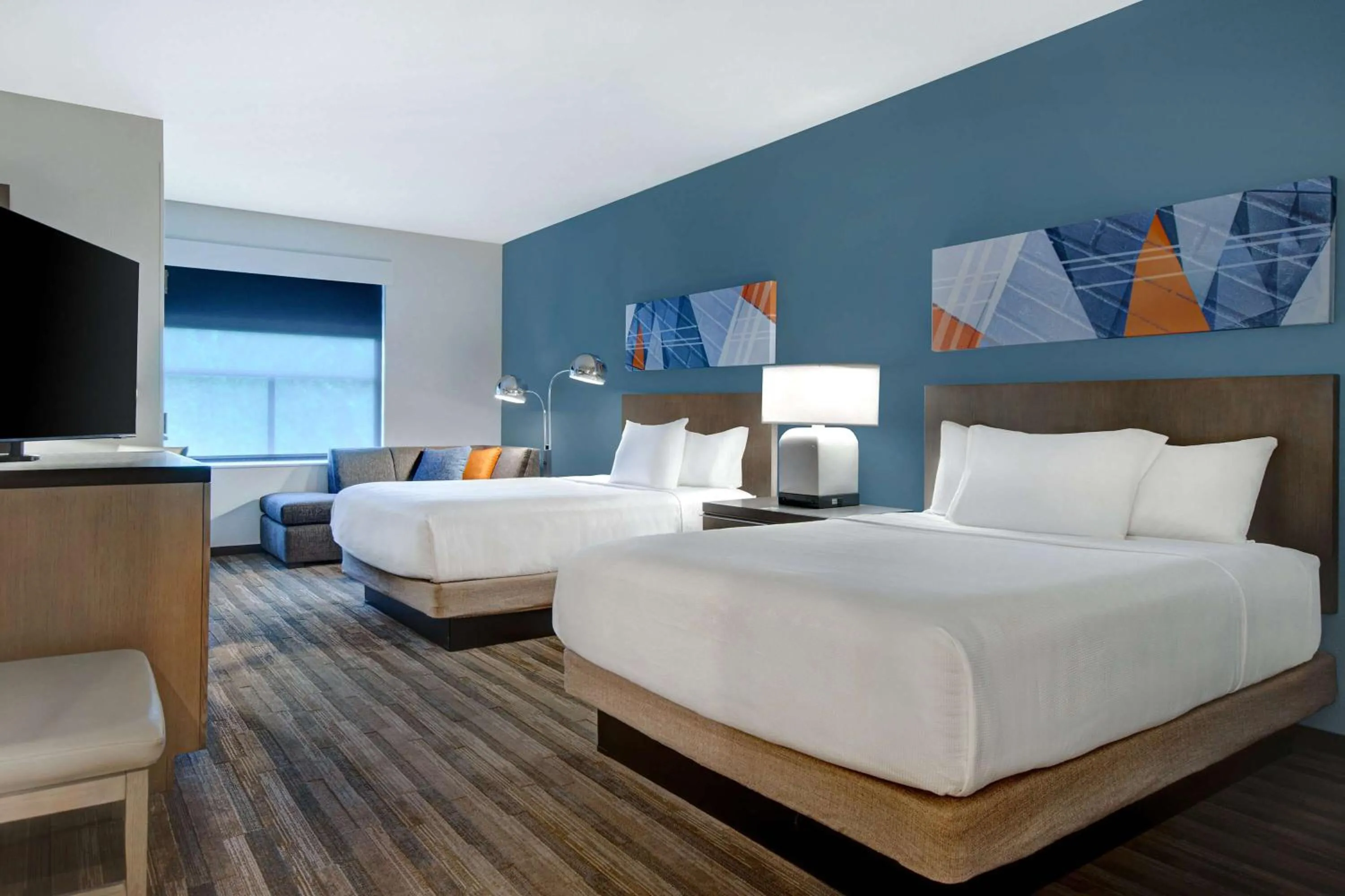 Bedroom, Bed in Hyatt House Mall Of America Msp Airport