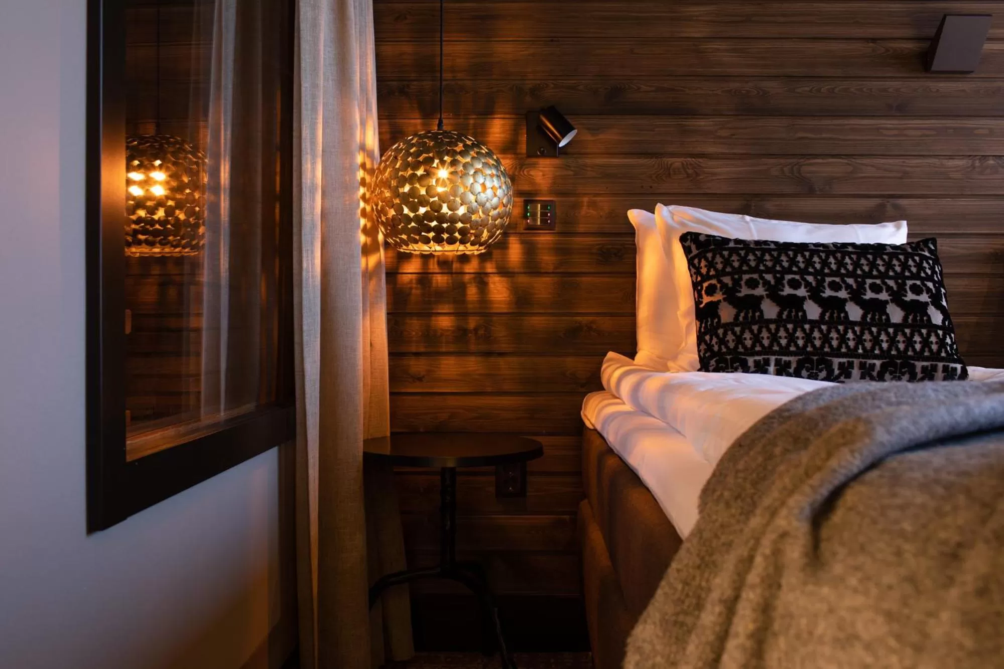 Bed in Lapland Hotels Sky Ounasvaara