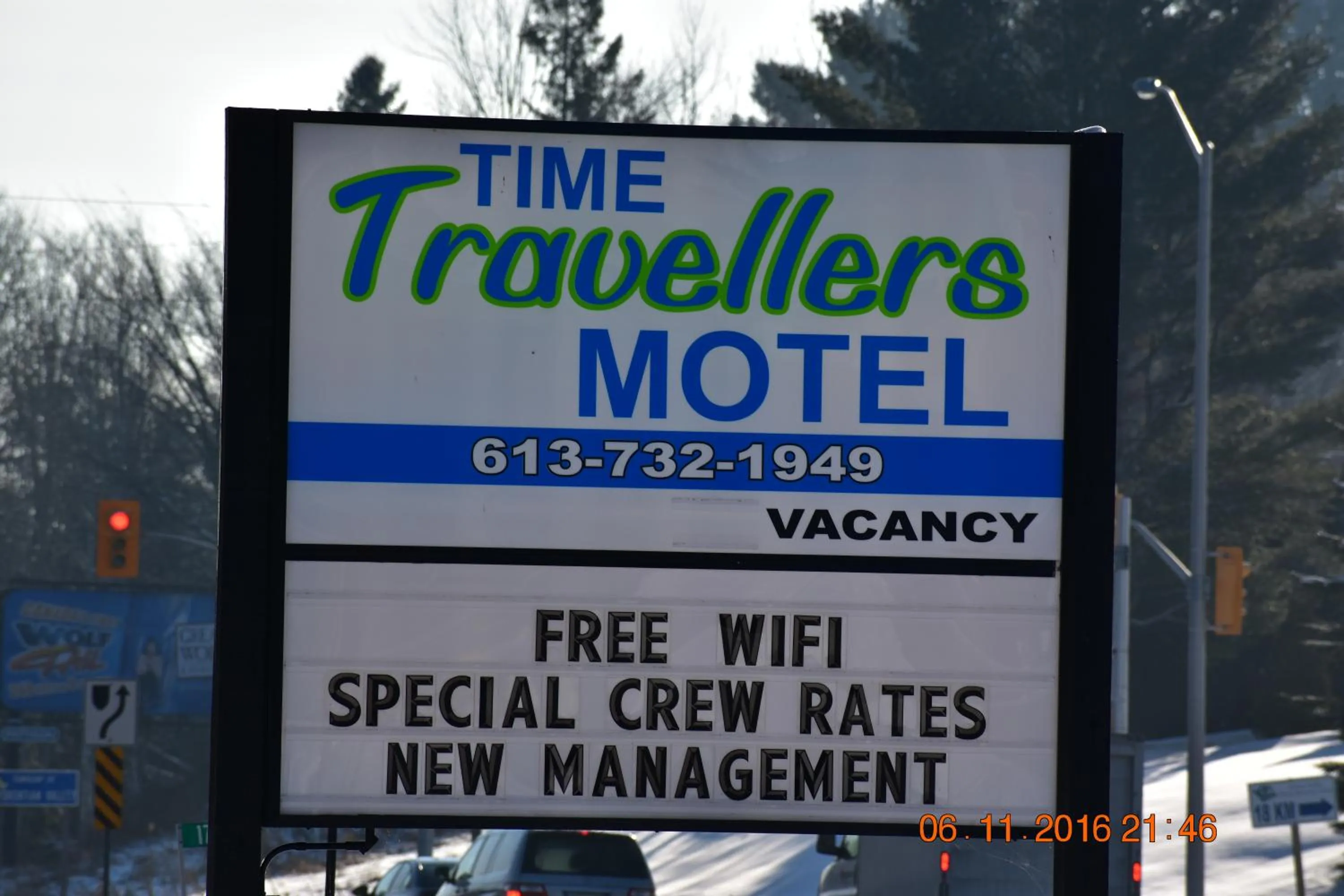 Property building in Time Travellers Motel