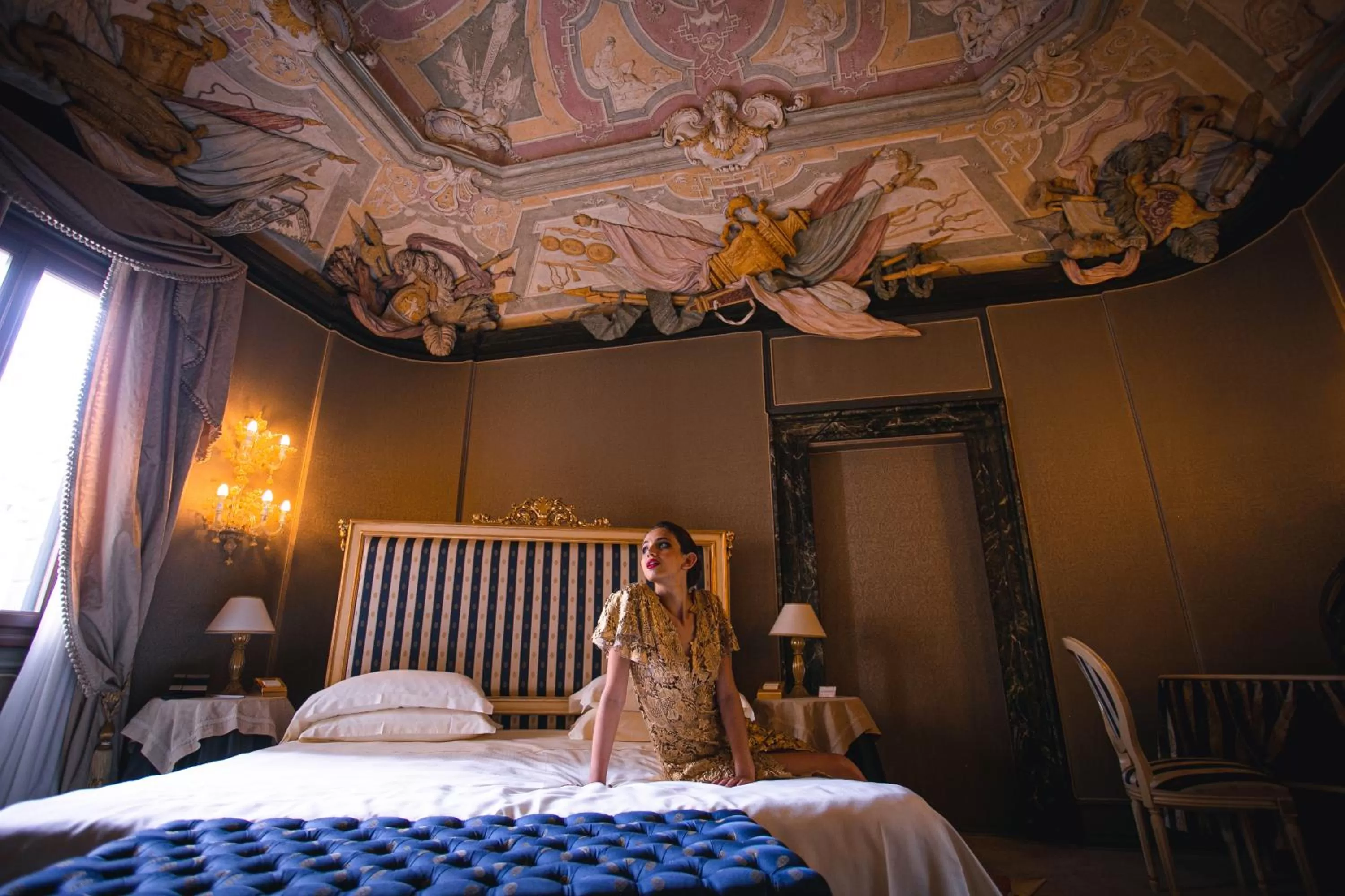 Bed in Ca' Sagredo Hotel